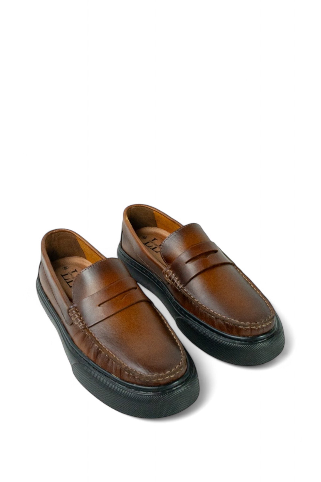 Mocasin Penny Loafers - Miel Aerogarfo suela negra
