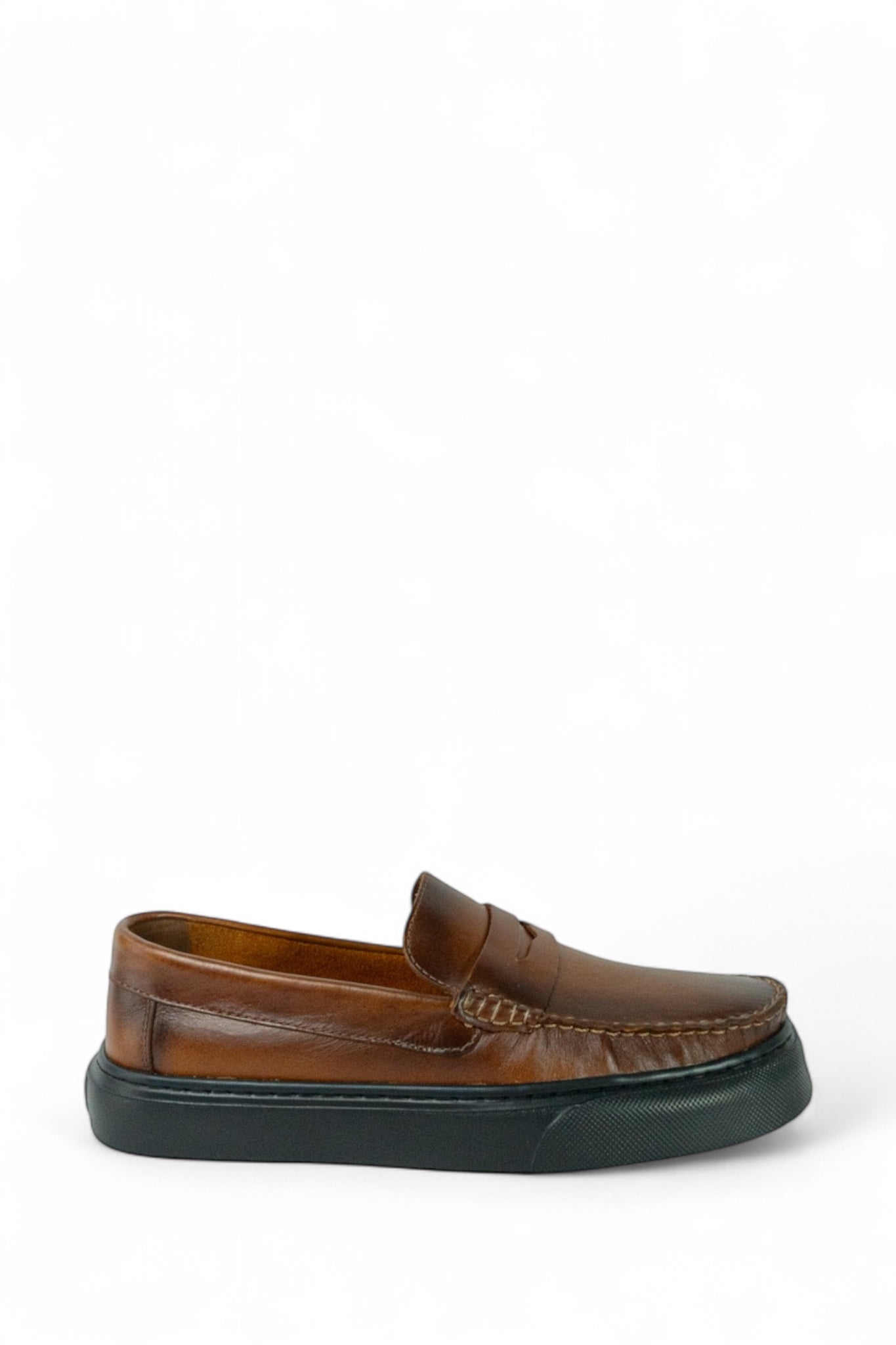 Mocasin Penny Loafers - Miel Aerogarfo suela negra