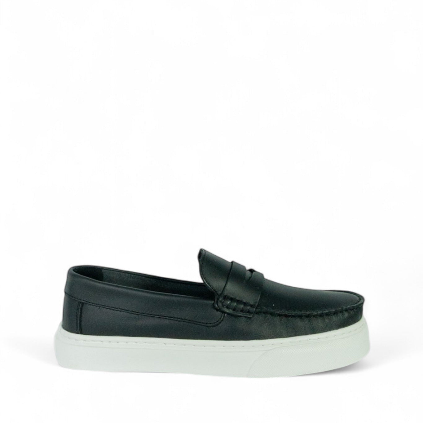 Mocasin Penny Loafers - Negro