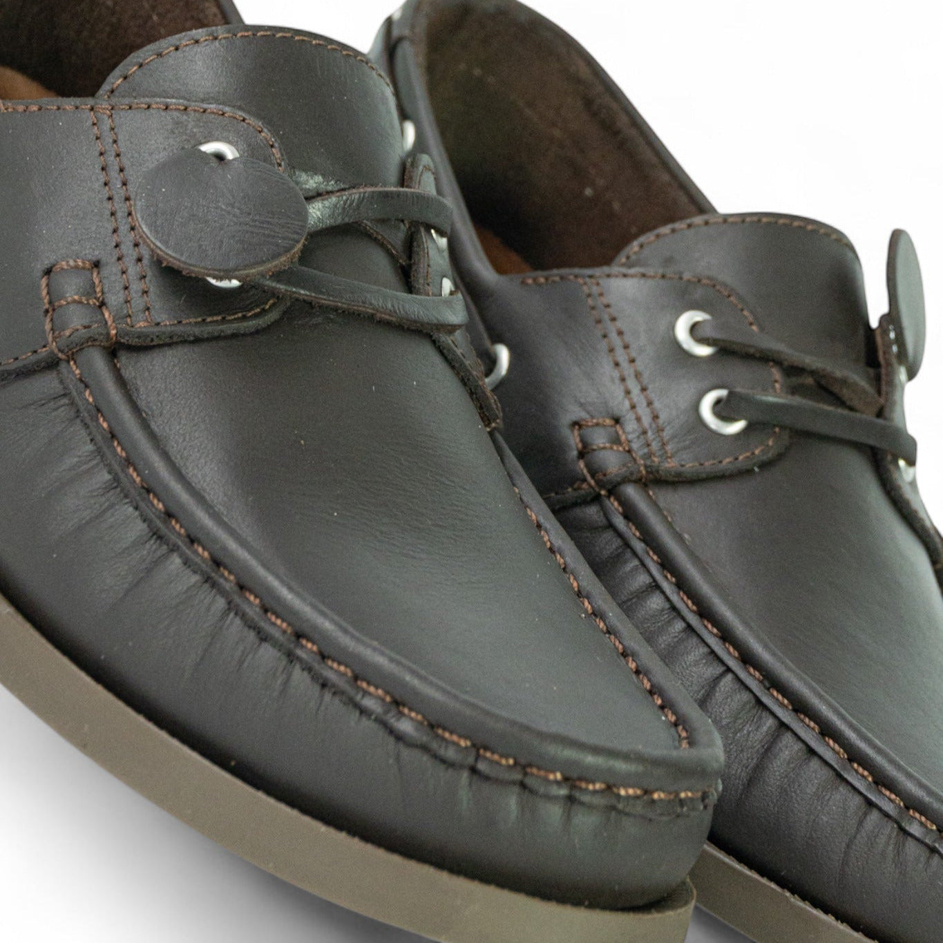 Mocasin Apache Unicolor - Cafe Graso