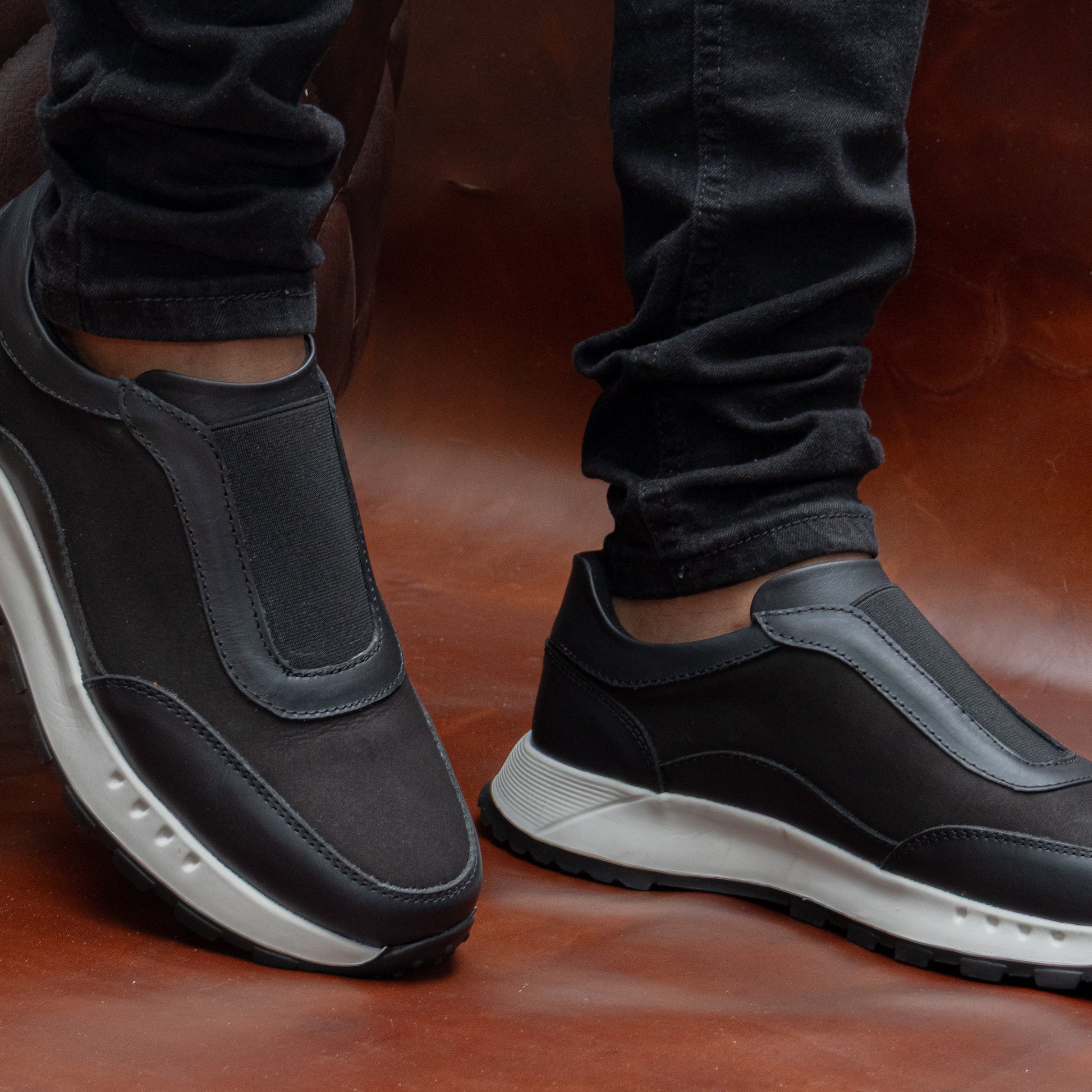 Tenis de cuero para hombre Thiago