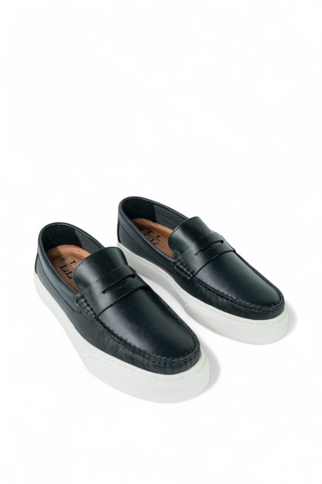 Mocasin Penny Loafers - Negro Brillante