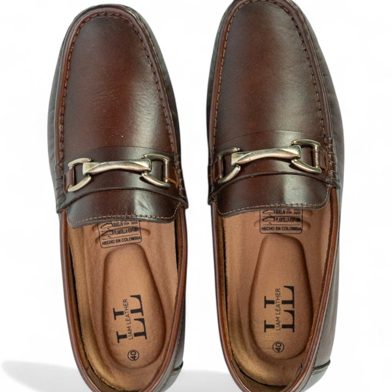 Mocasin Boston - Cogñac Aerografiado