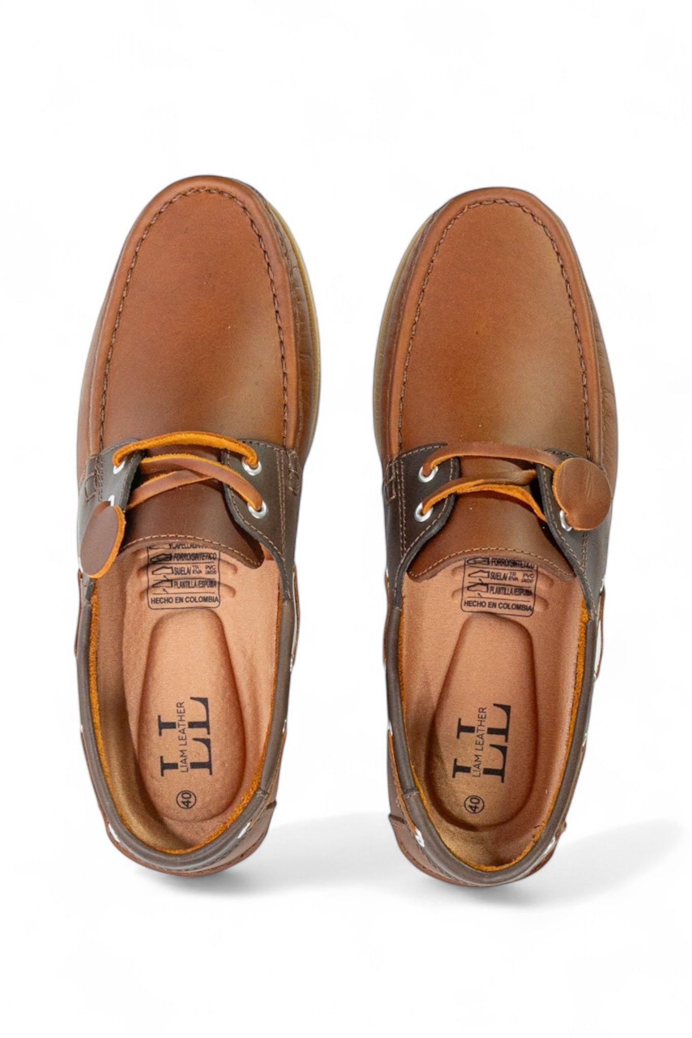 Mocasin Apache Combinado - Miel café