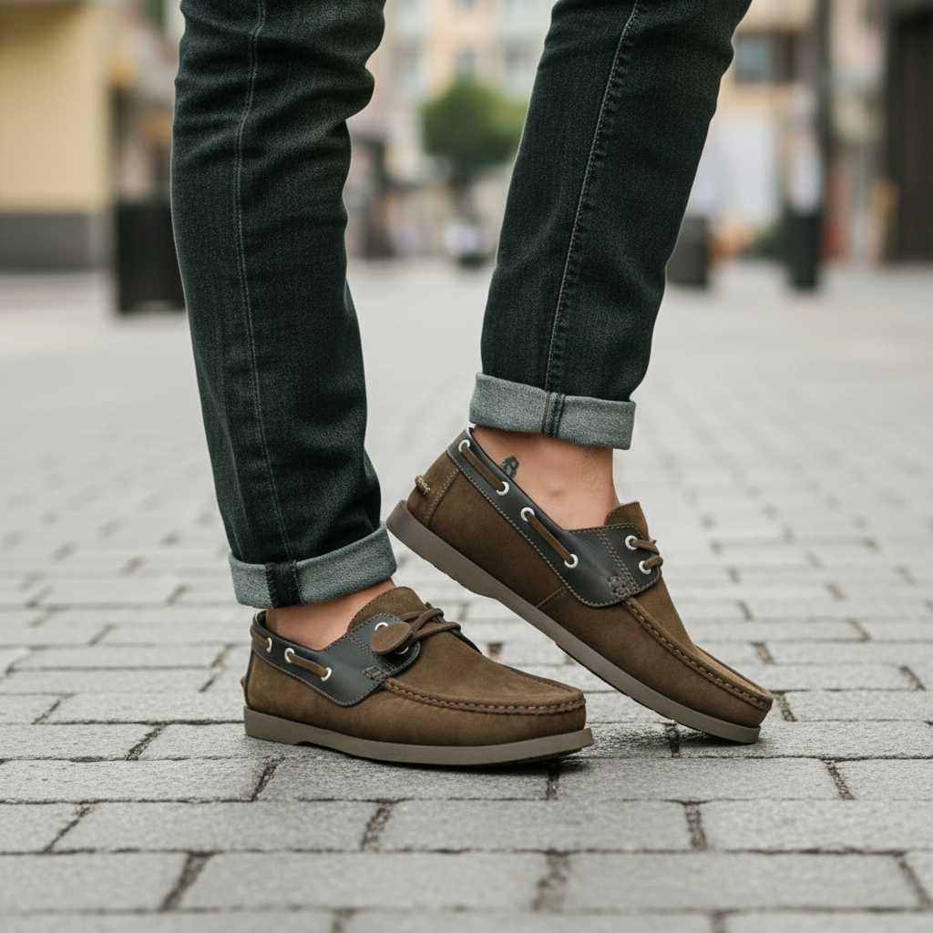 Mocasin Apache Combinado - Bisont Cafe
