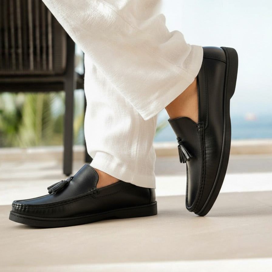 Mocasin de cuero para hombre Antonelo