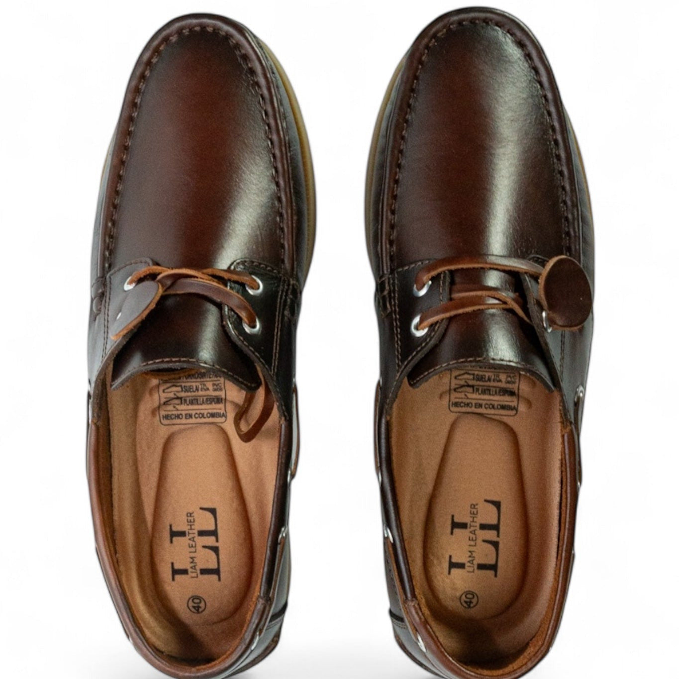 Mocasin Apache Unicolor - Cogñac Aerografo