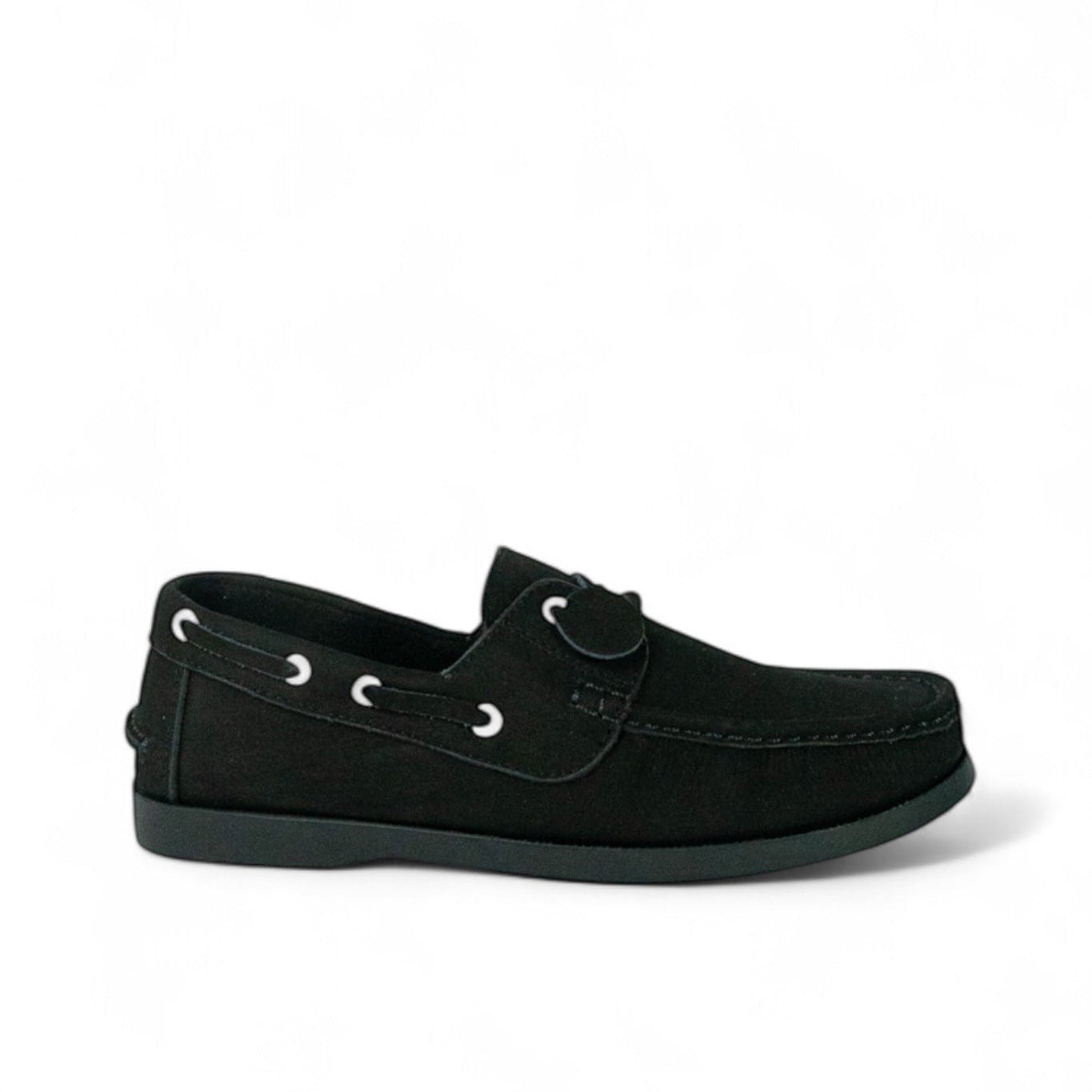 Mocasin Apache Unicolor - Nobuck Negro