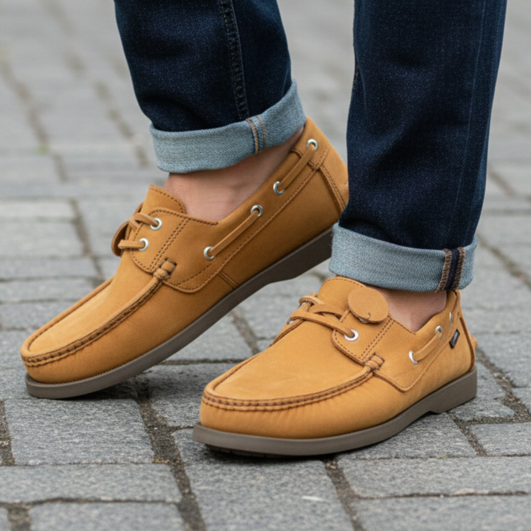 Mocasin Apache Unicolor - Nobuck Siena