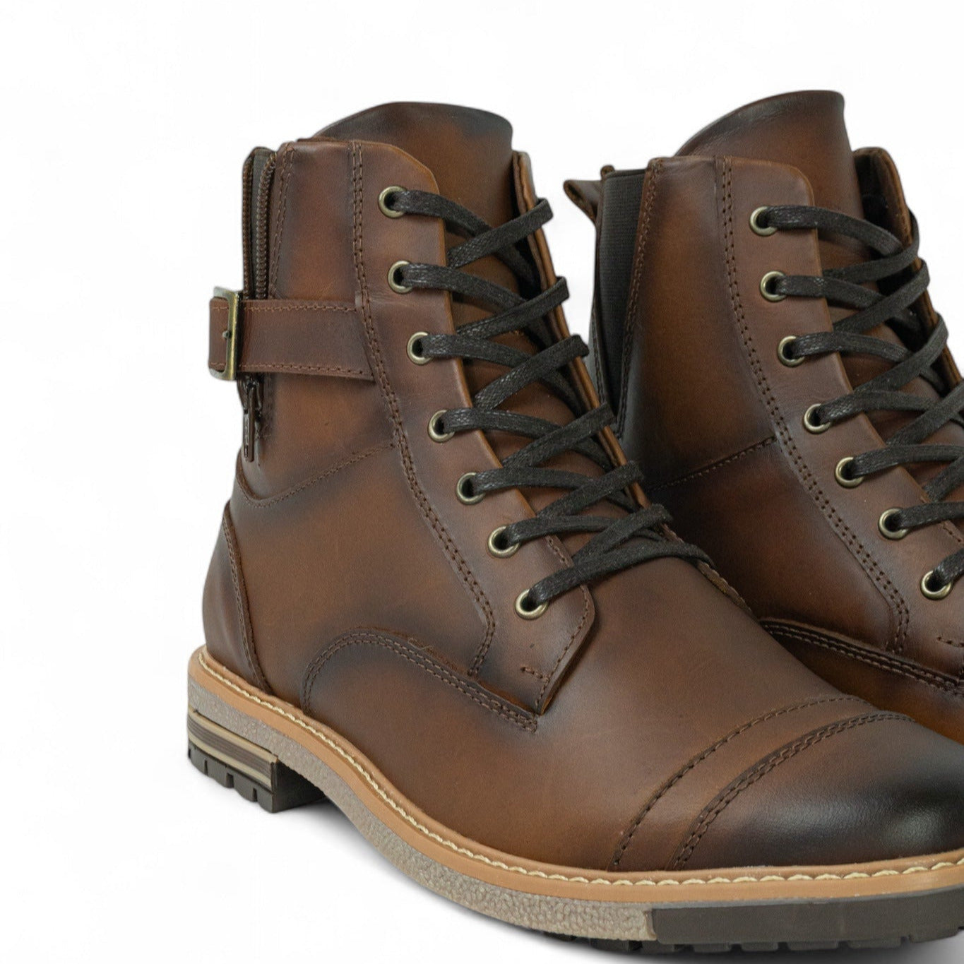 Botas Milan Miel Aerografiada