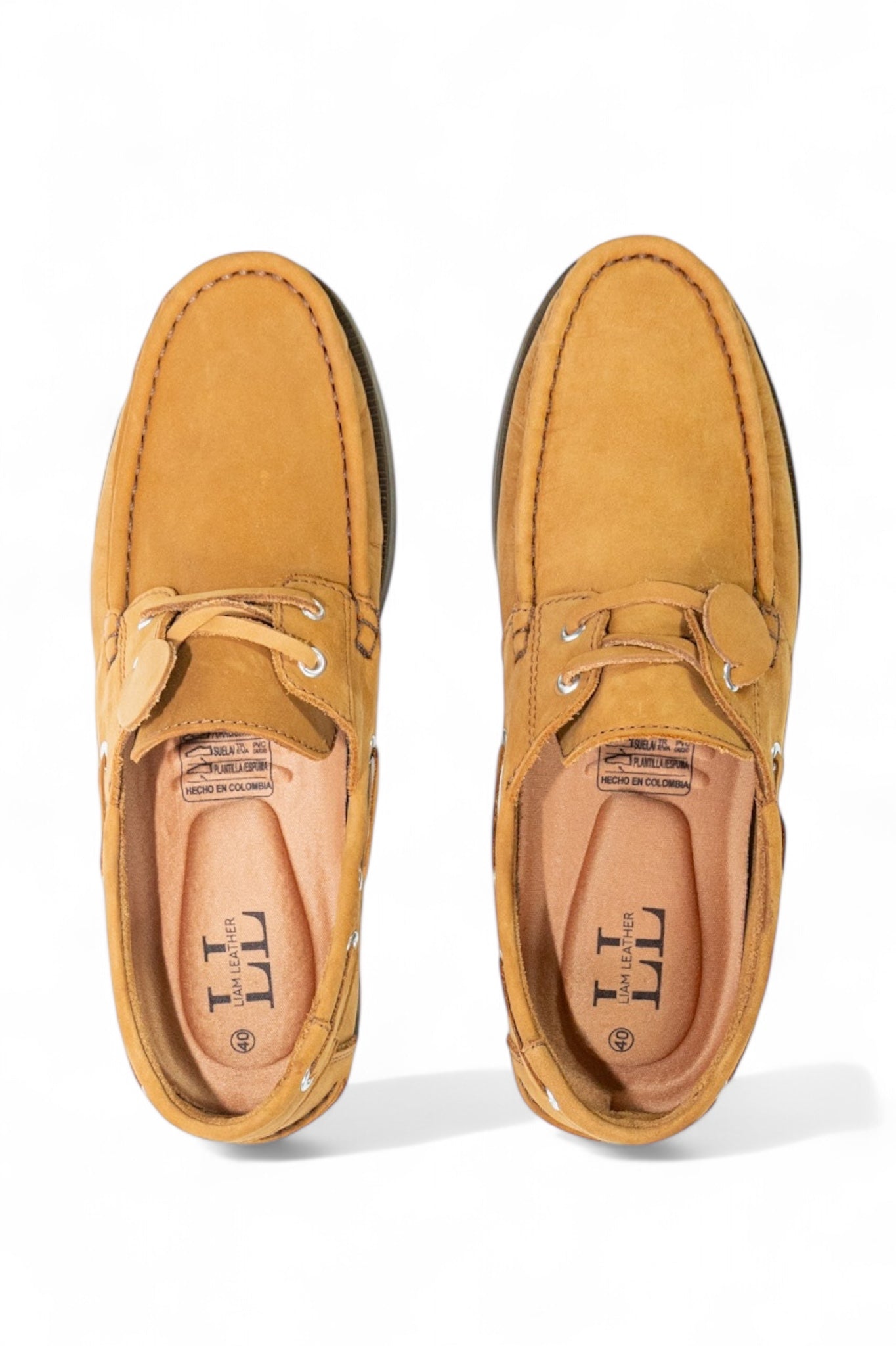 Mocasin Apache Unicolor - Nobuck Siena