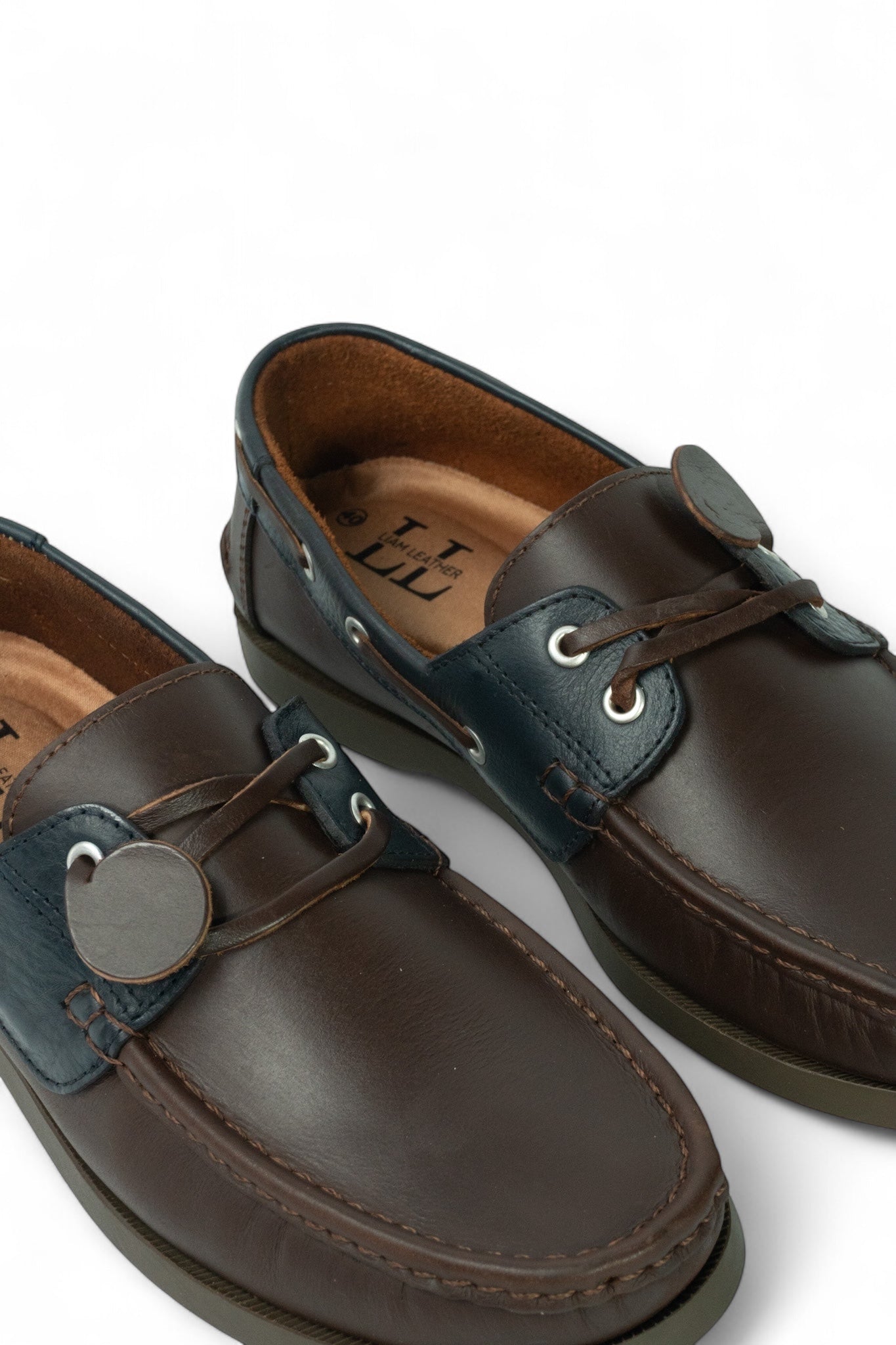 Mocasin Apache Combinado - Otoño Azul