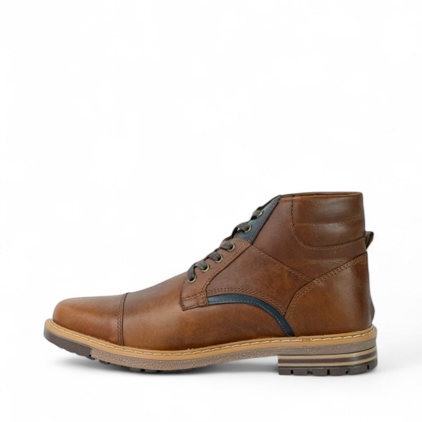 Botas Munich Miel X Azul