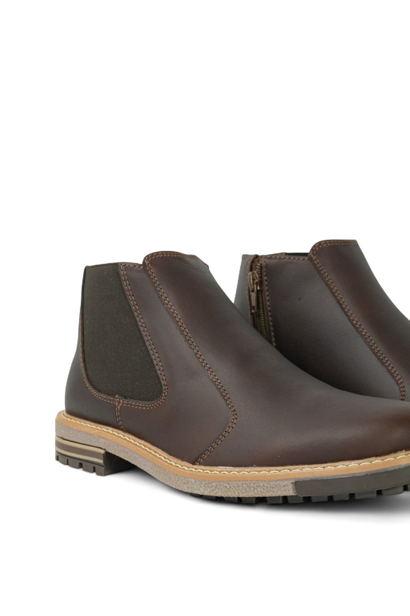 Bota Chelse Coñac
