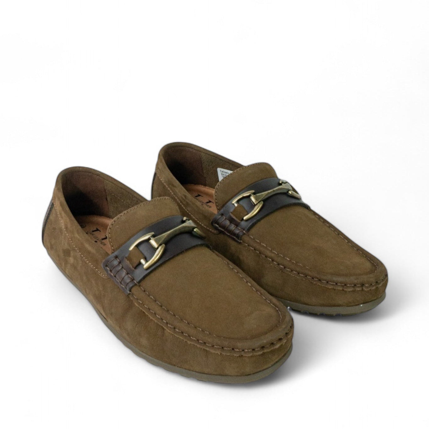 Mocasin Boston - Nobuck Bisont café