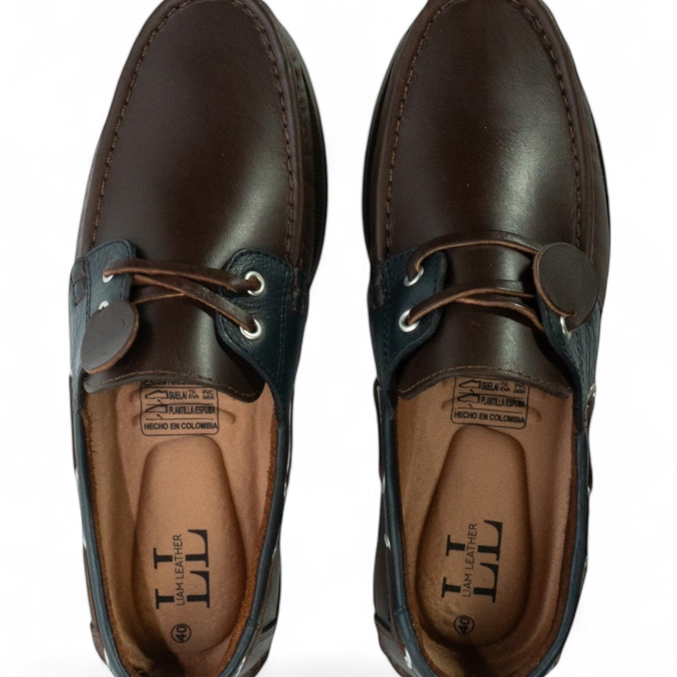 Mocasin Apache Combinado - Otoño Azul