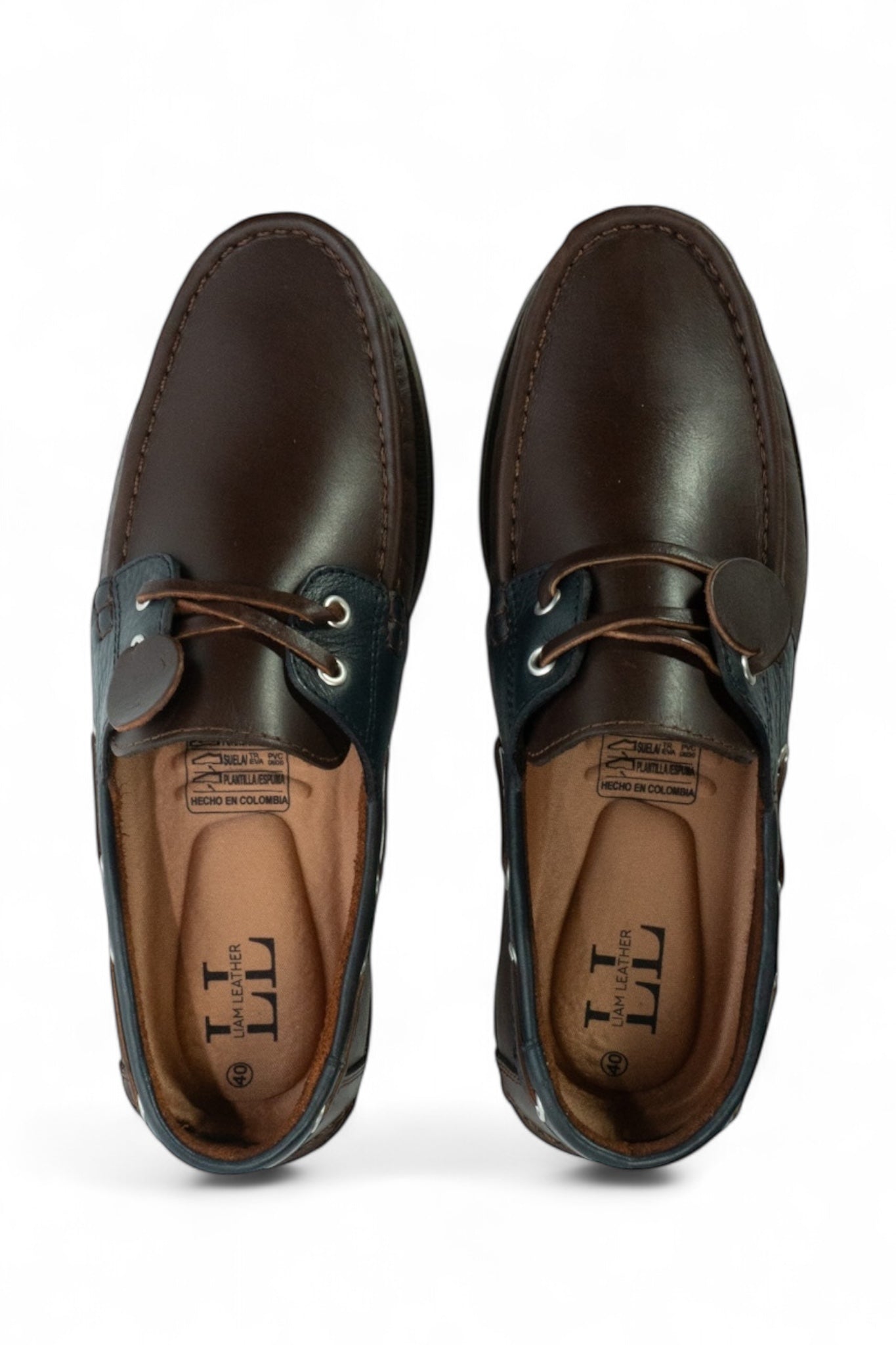 Mocasin Apache Combinado - Otoño Azul