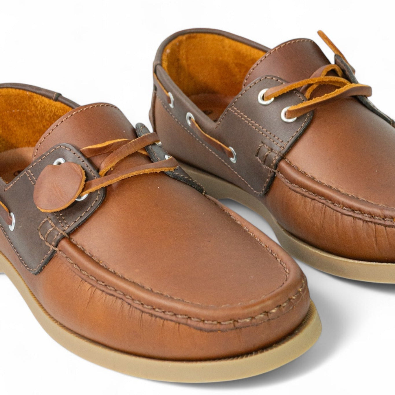 Mocasin Apache Combinado - Miel café