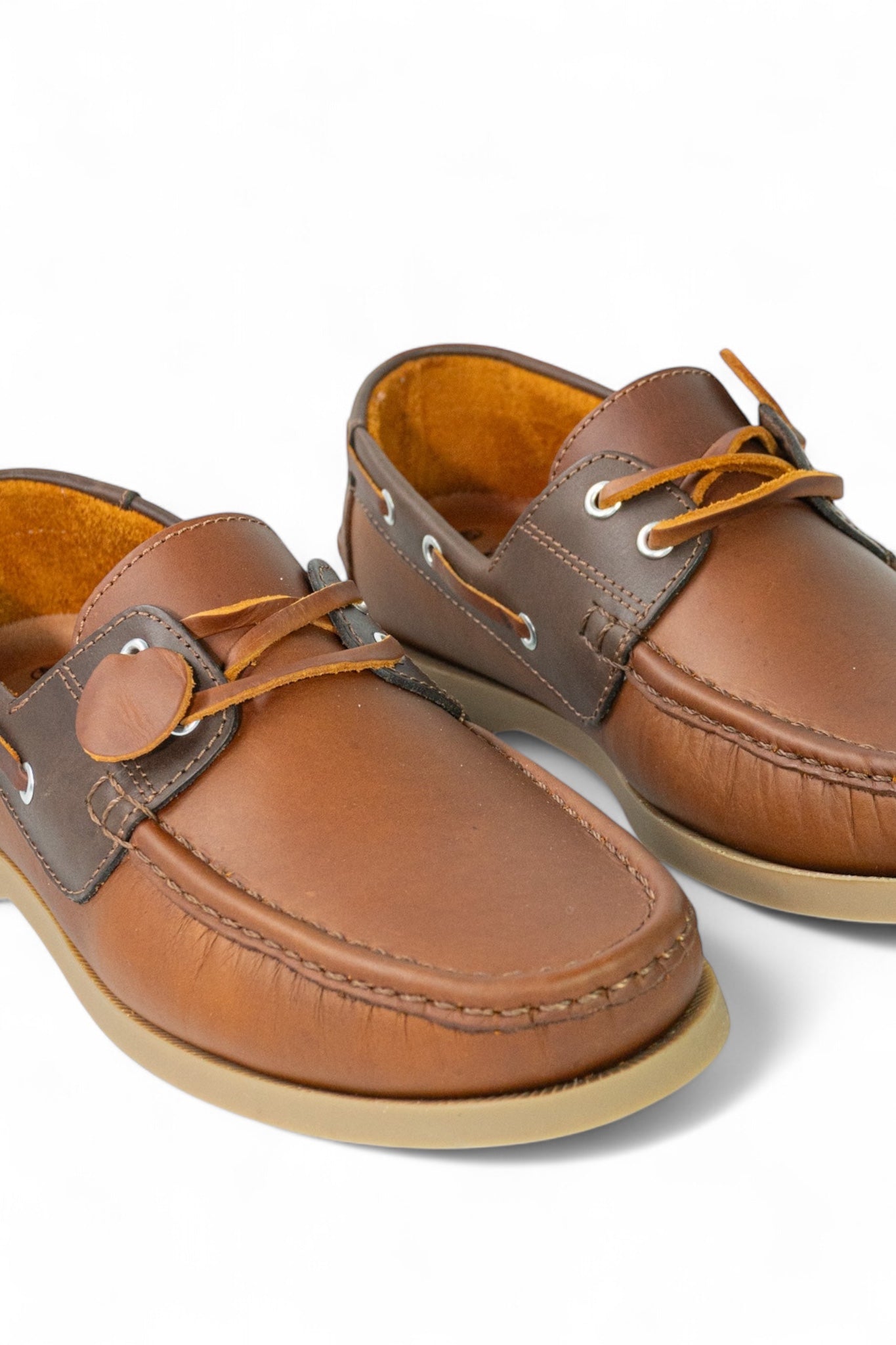 Mocasin Apache Combinado - Miel café