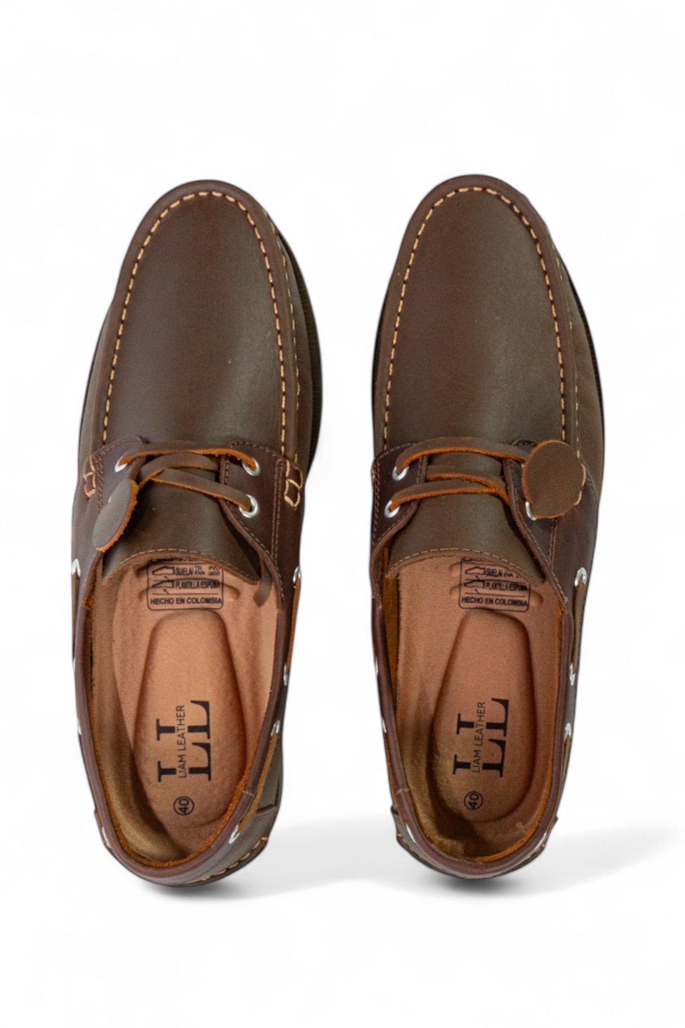 Mocasin Apache Combinado - Miel Coñac