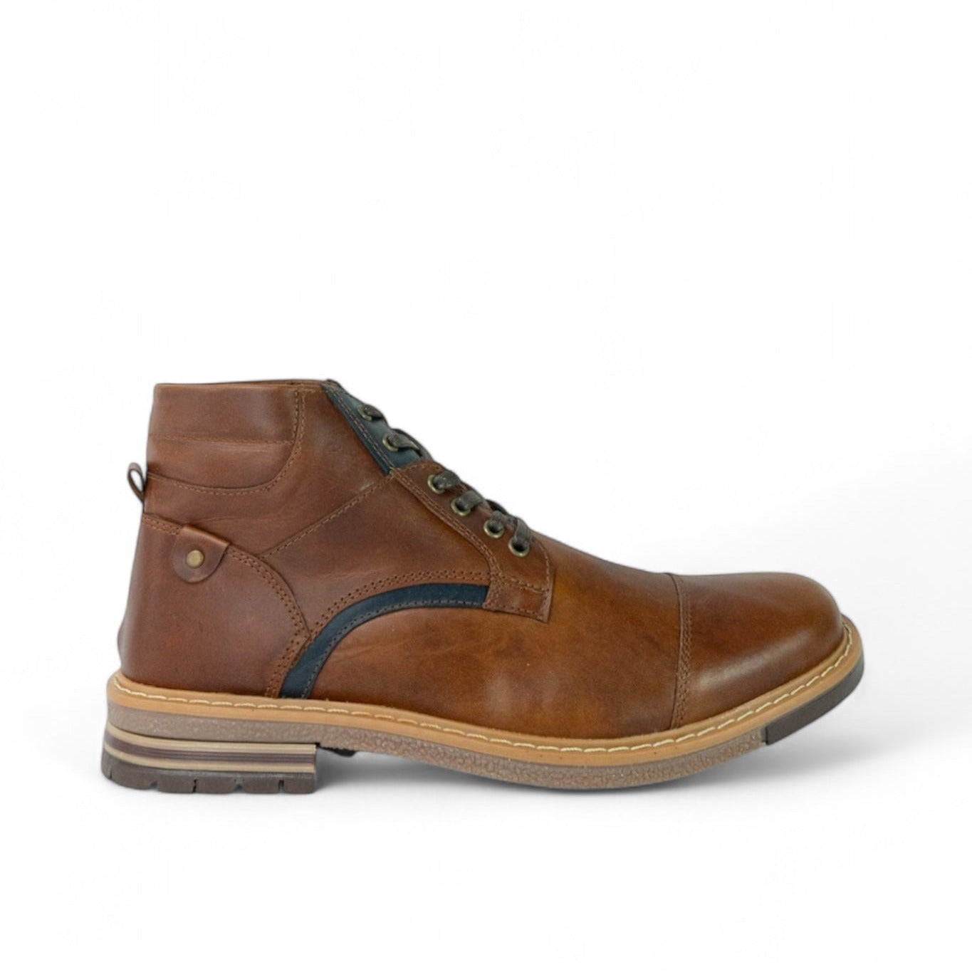 Botas Munich Miel X Azul