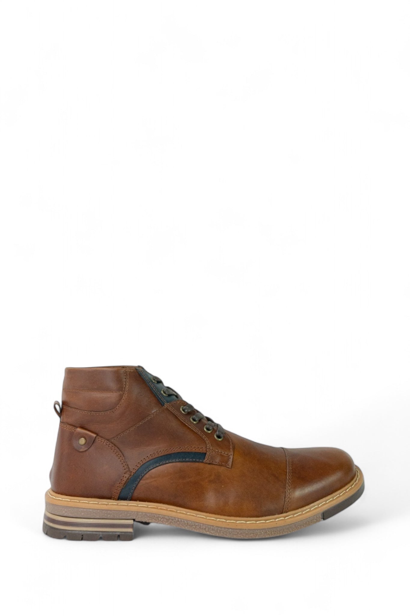 Botas Munich Miel X Azul