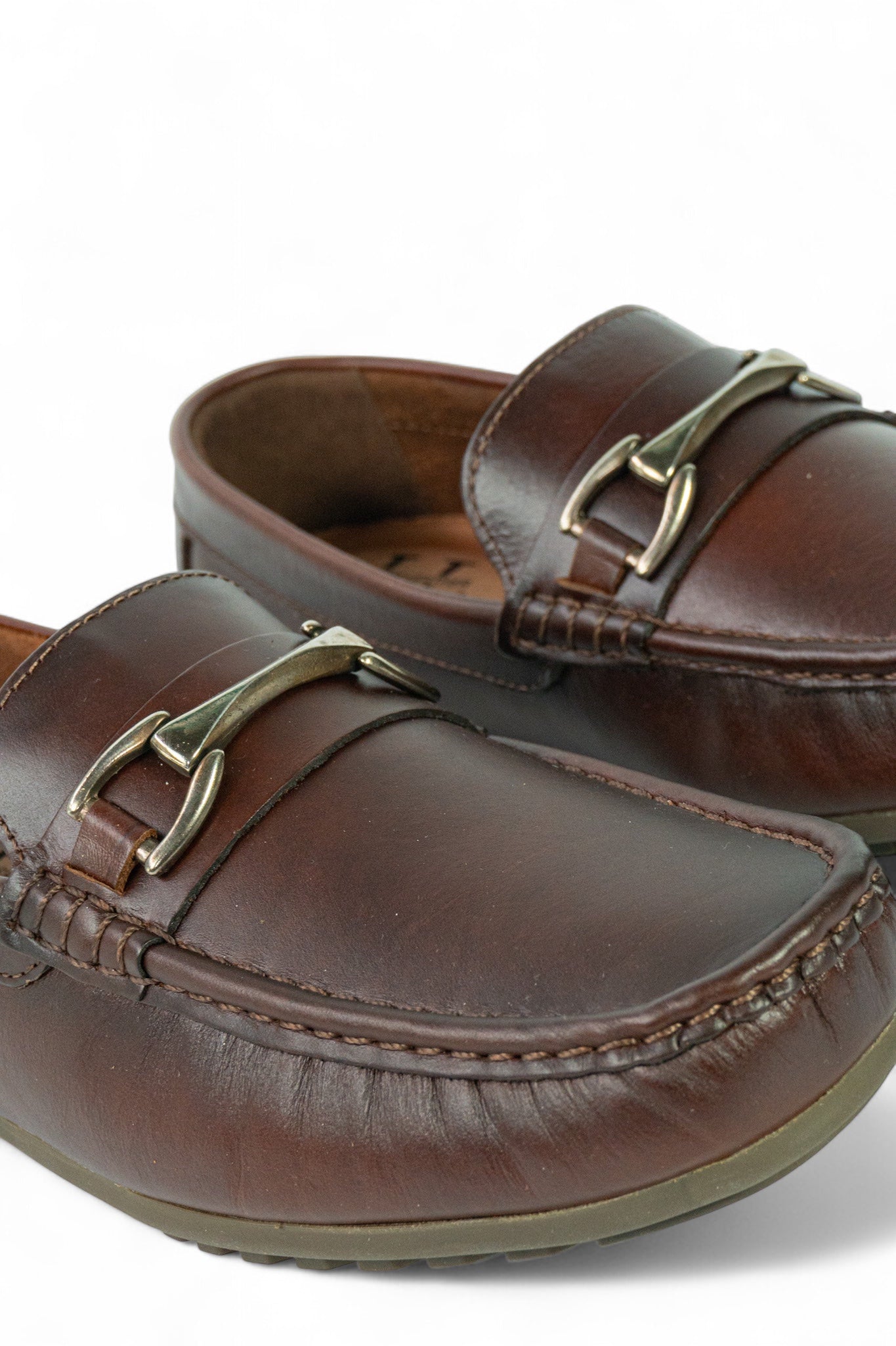 Mocasin Boston - Cogñac Aerografiado