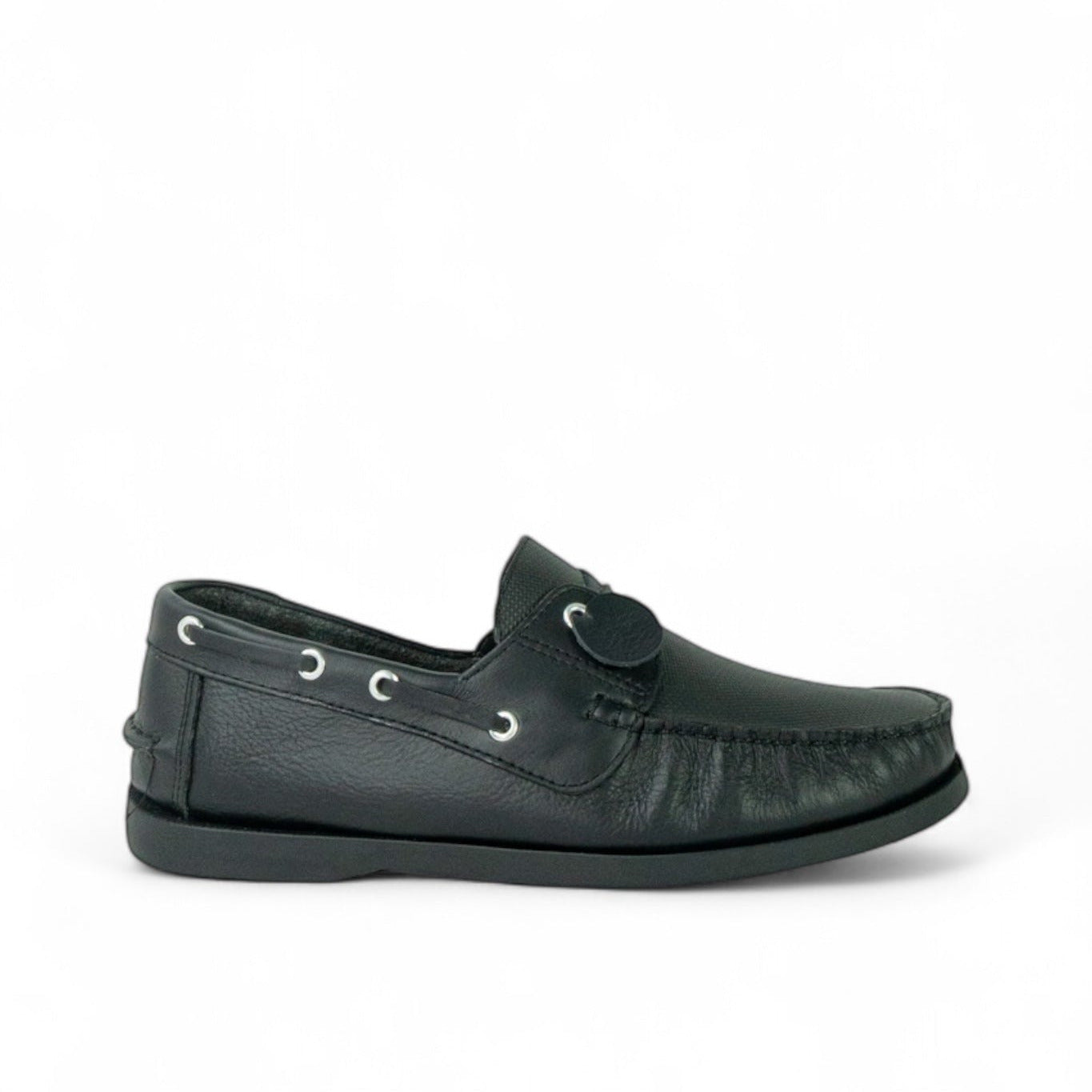 Mocasin Apache Unicolor - Negro