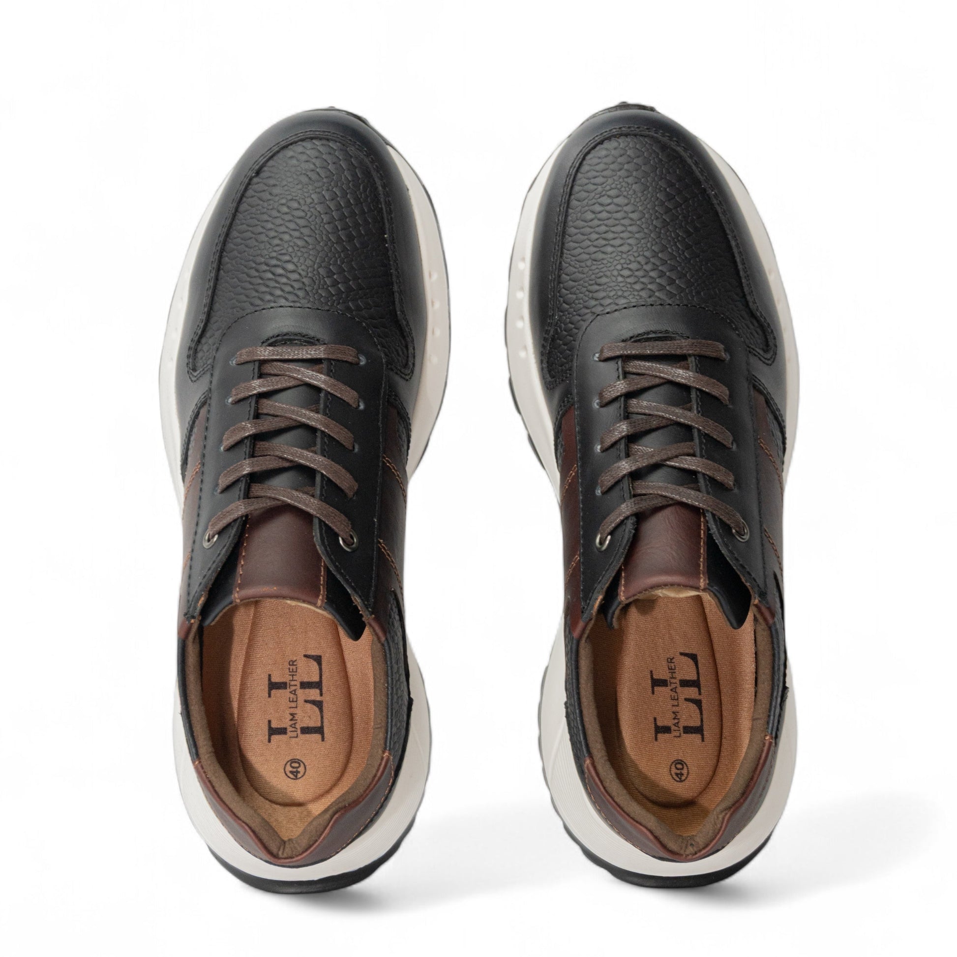 Tenis de cuero para hombre Dominik