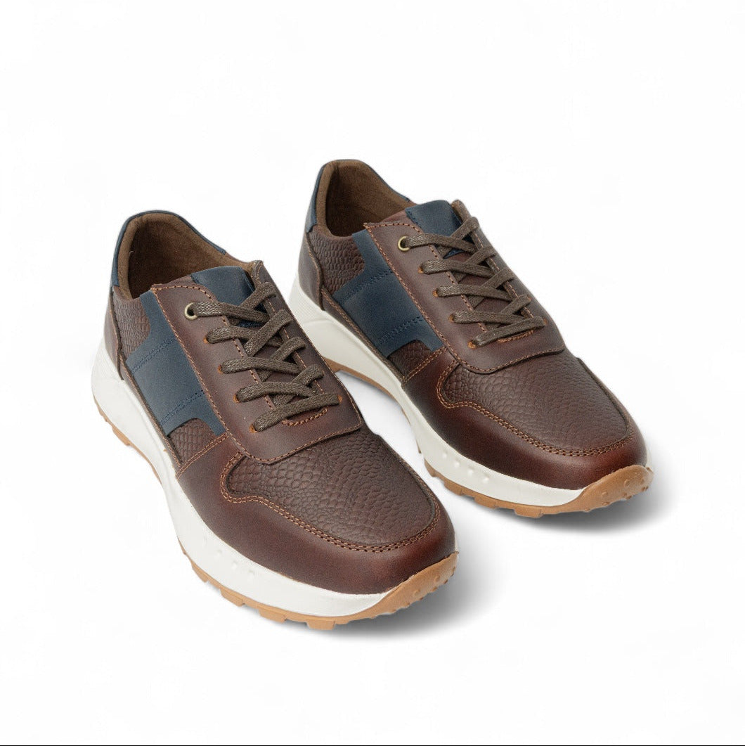 Tenis de cuero para hombre Dominik