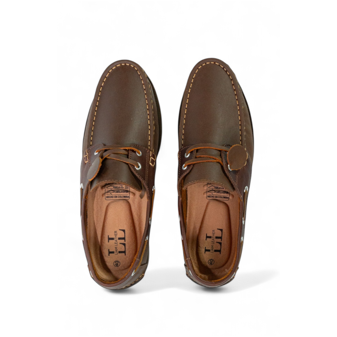 Mocasin Apache Combinado - Miel Coñac