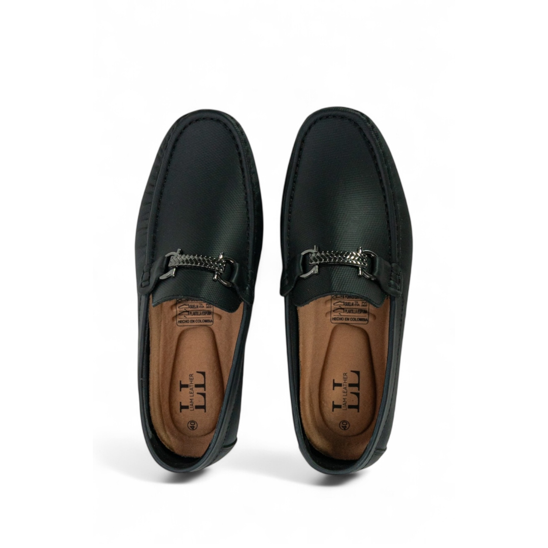 Mocasin Boston - Negro