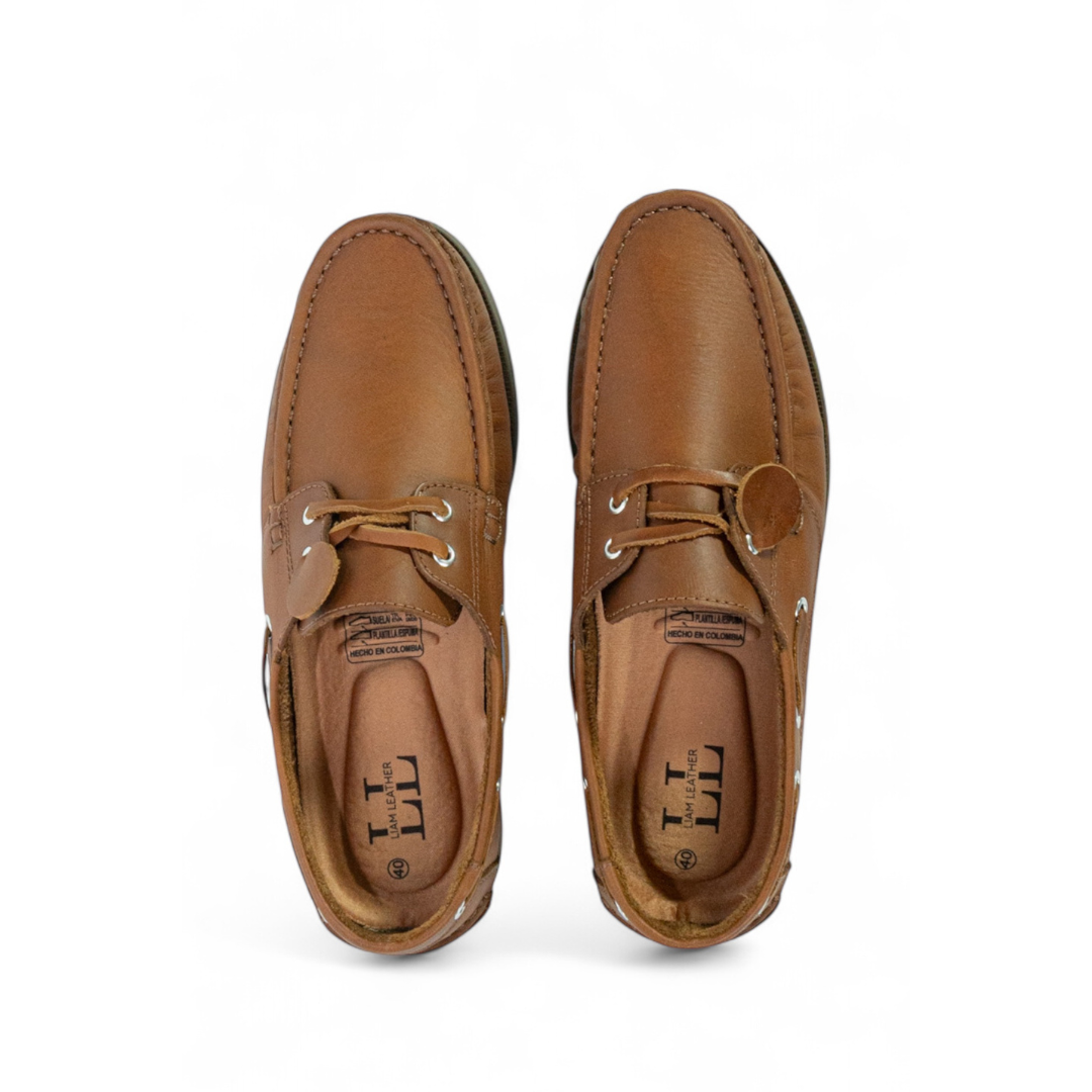Mocasin Apache Unicolor - Miel Cogñac