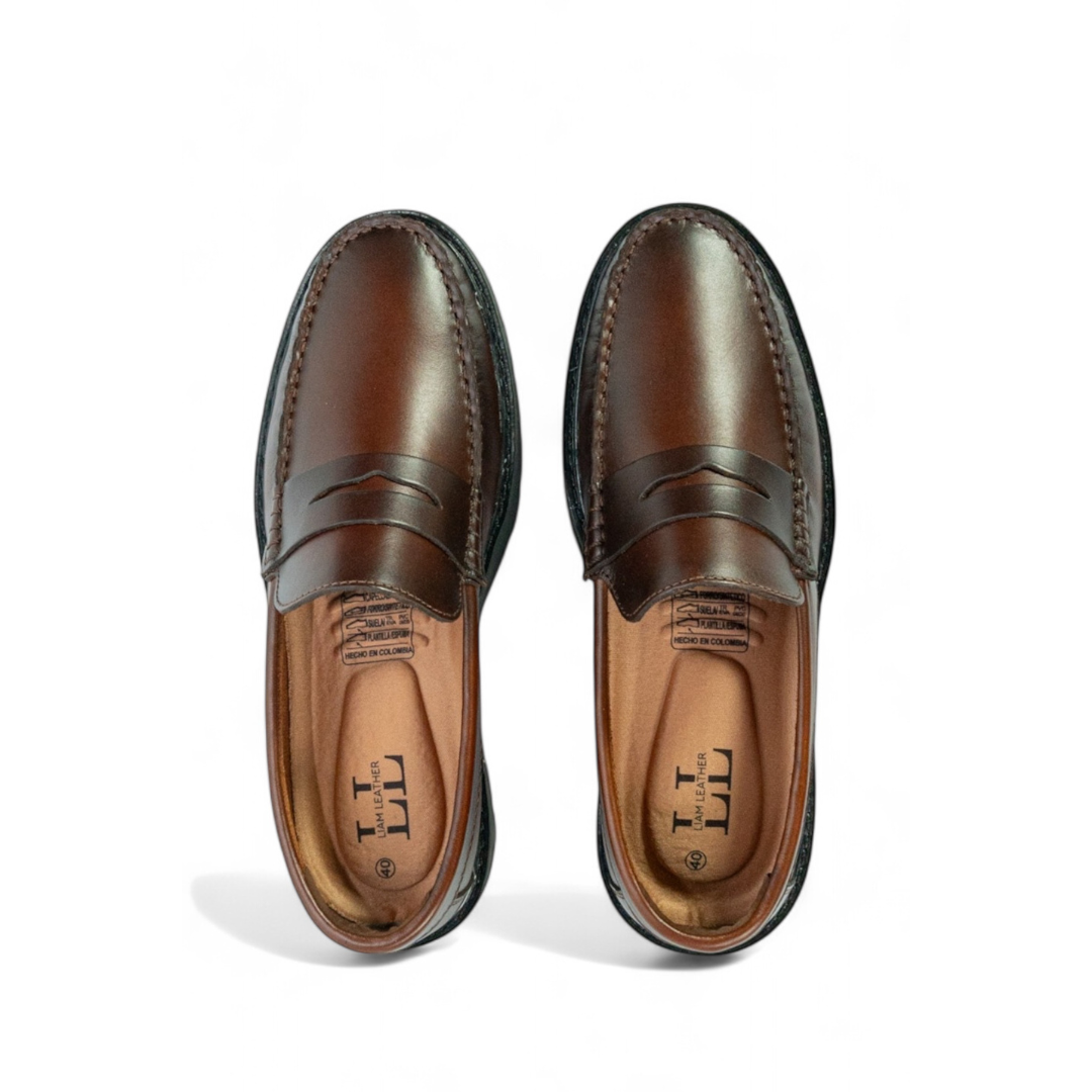 Mocasin Monaco - Cogñac Aerógrafo