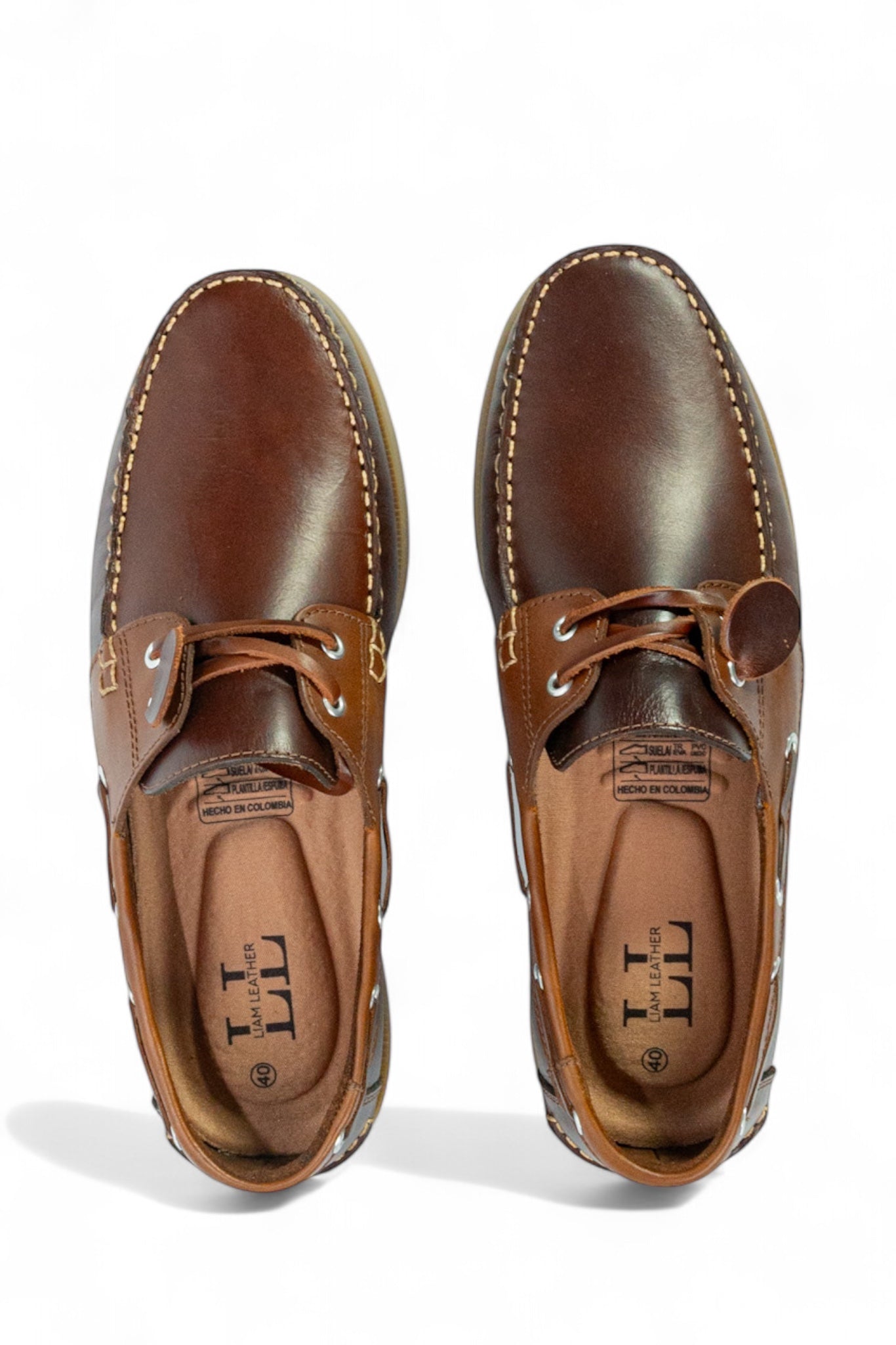 Mocasin Apache Combinado - Cogñac Miel