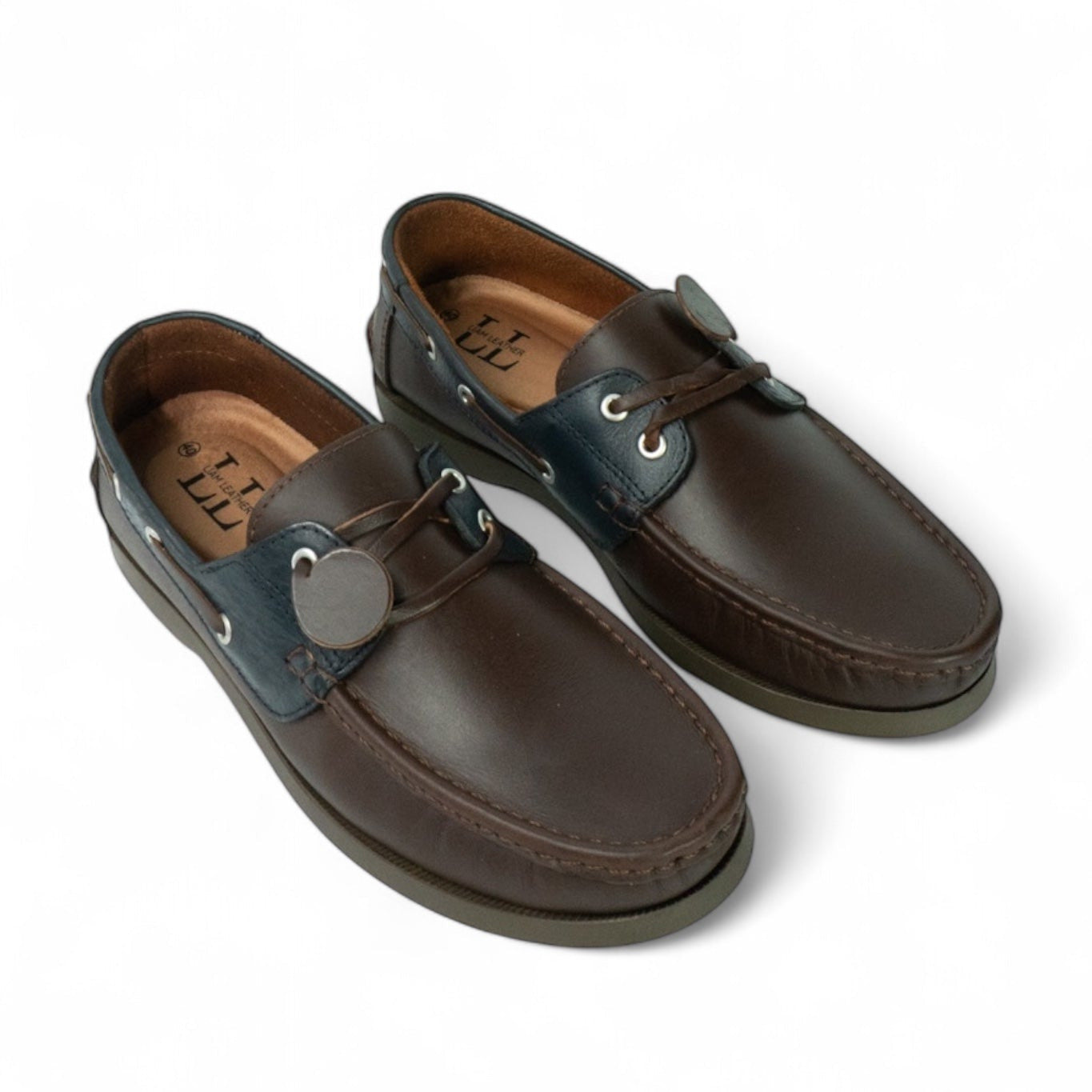 Mocasin Apache Combinado - Otoño Azul