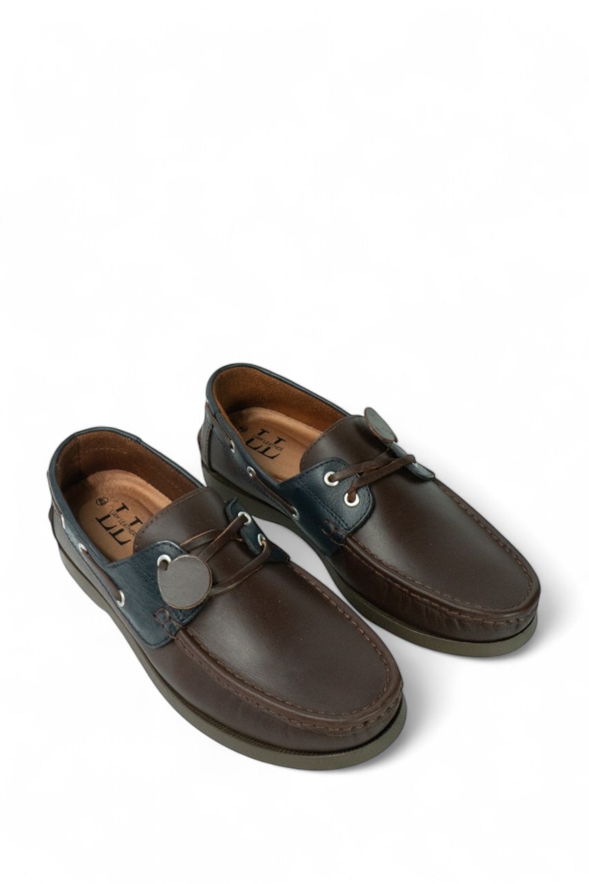 Mocasin Apache Combinado - Otoño Azul
