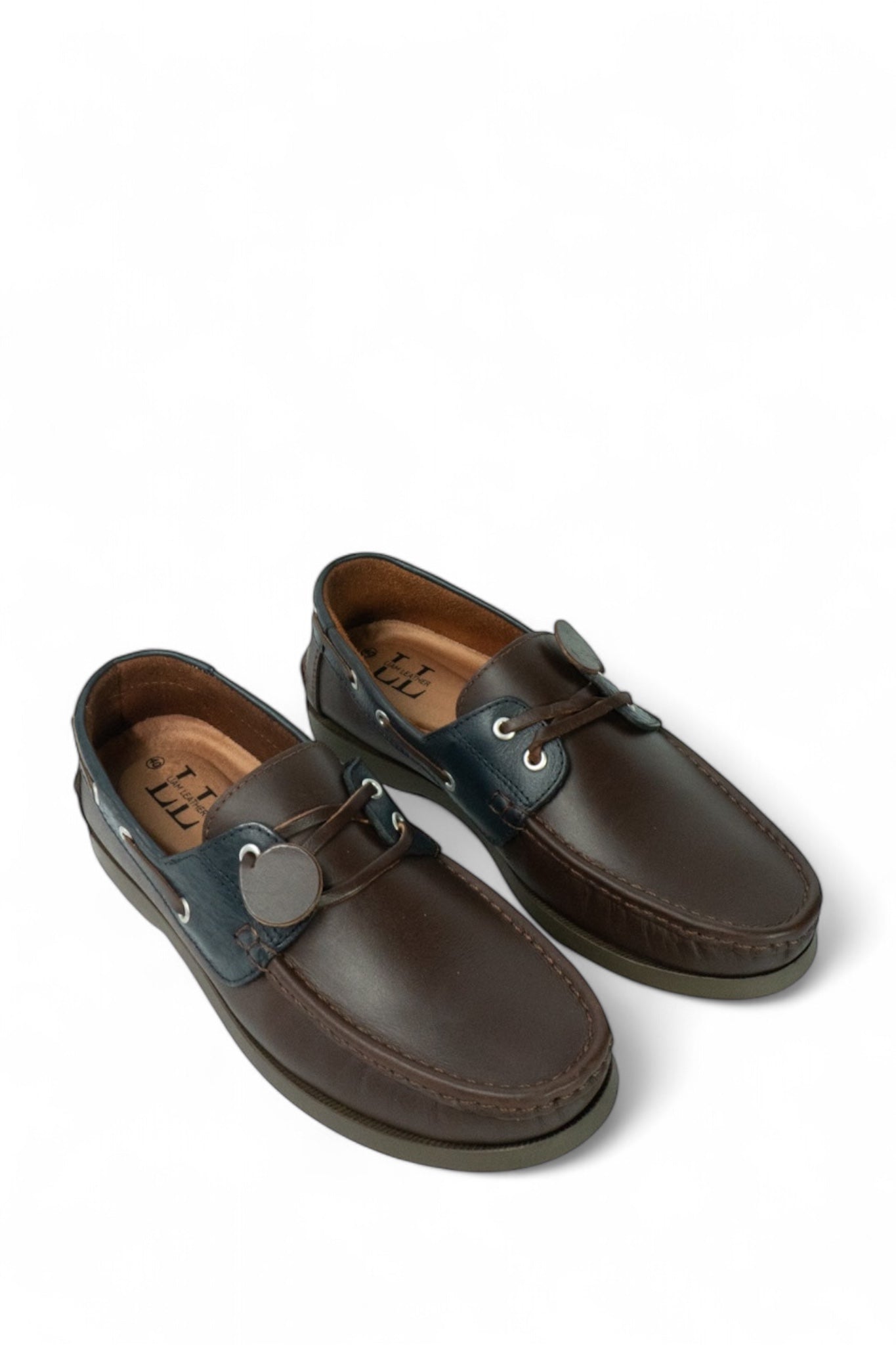 Mocasin Apache Combinado - Otoño Azul
