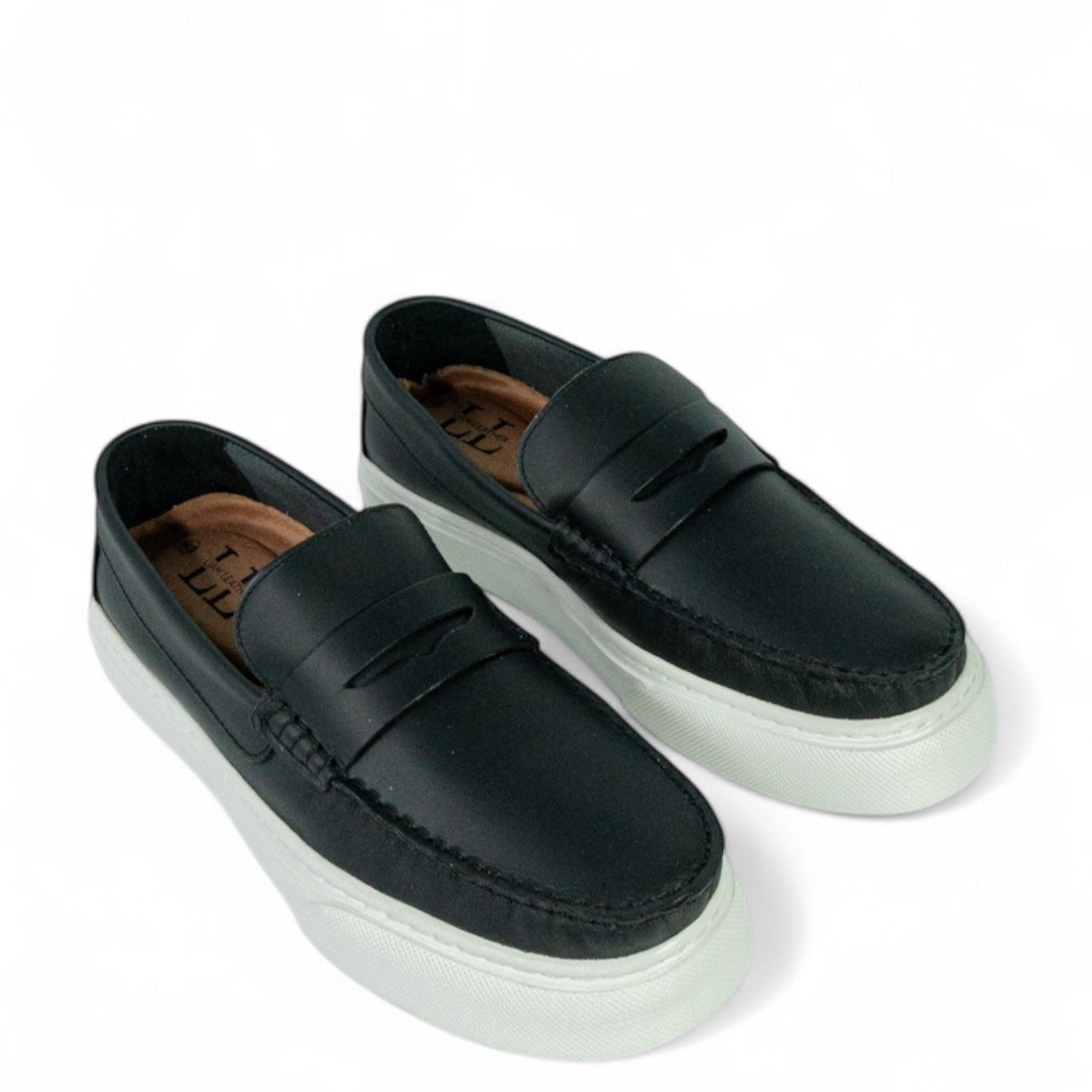 Mocasin Penny Loafers - Negro