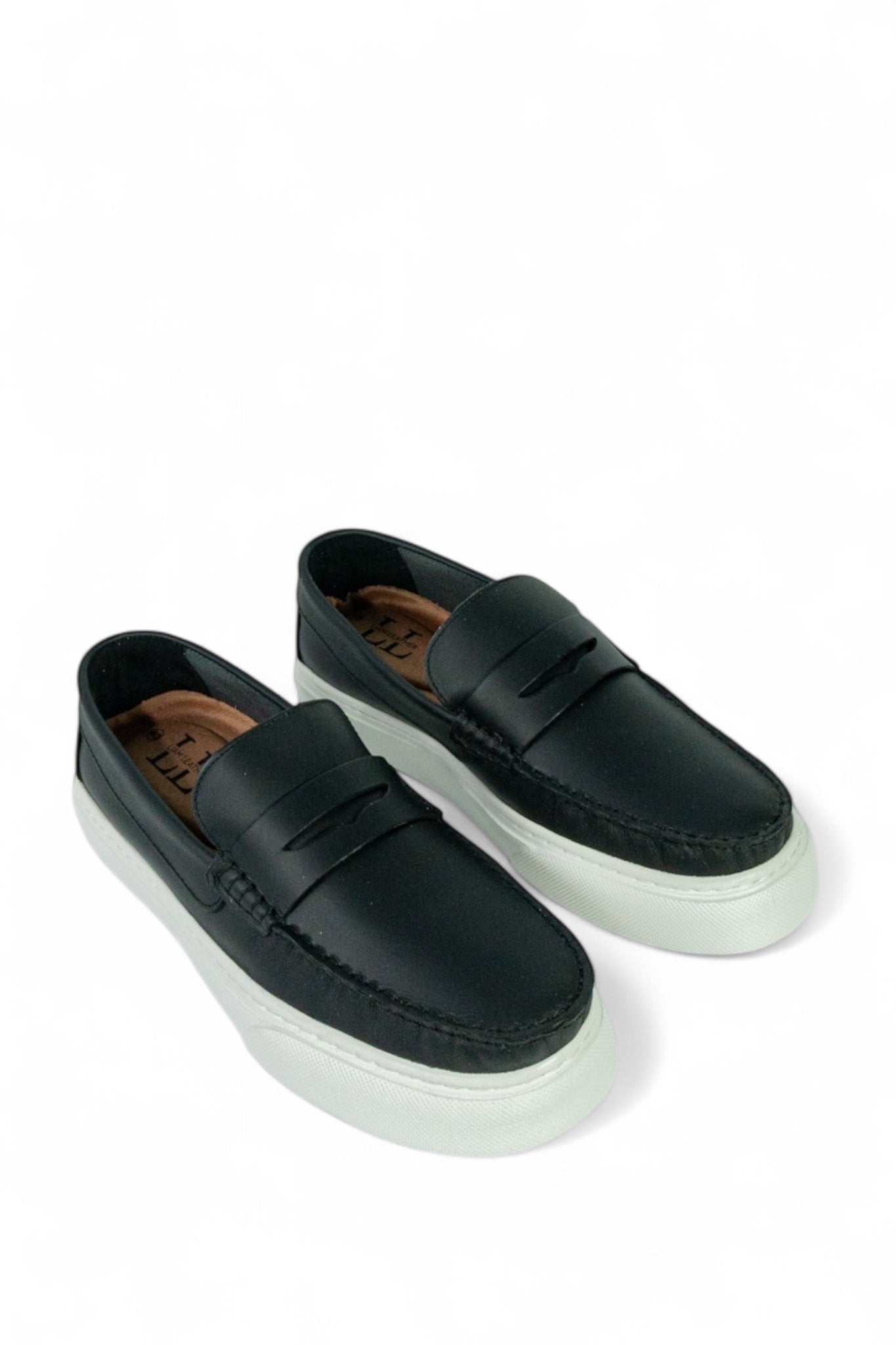 Mocasin Penny Loafers - Negro