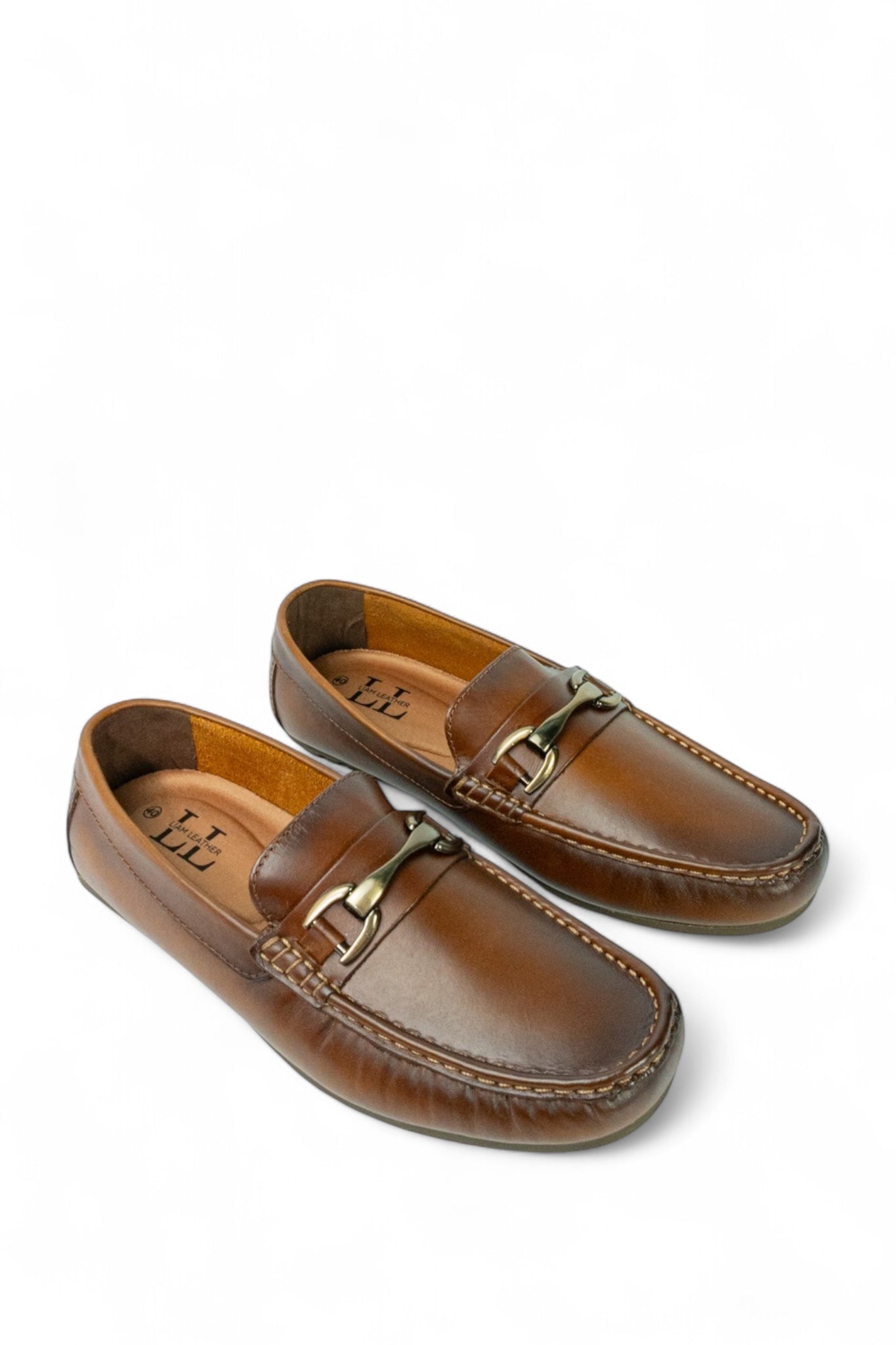 Mocasin Boston - Miel Aerografiado