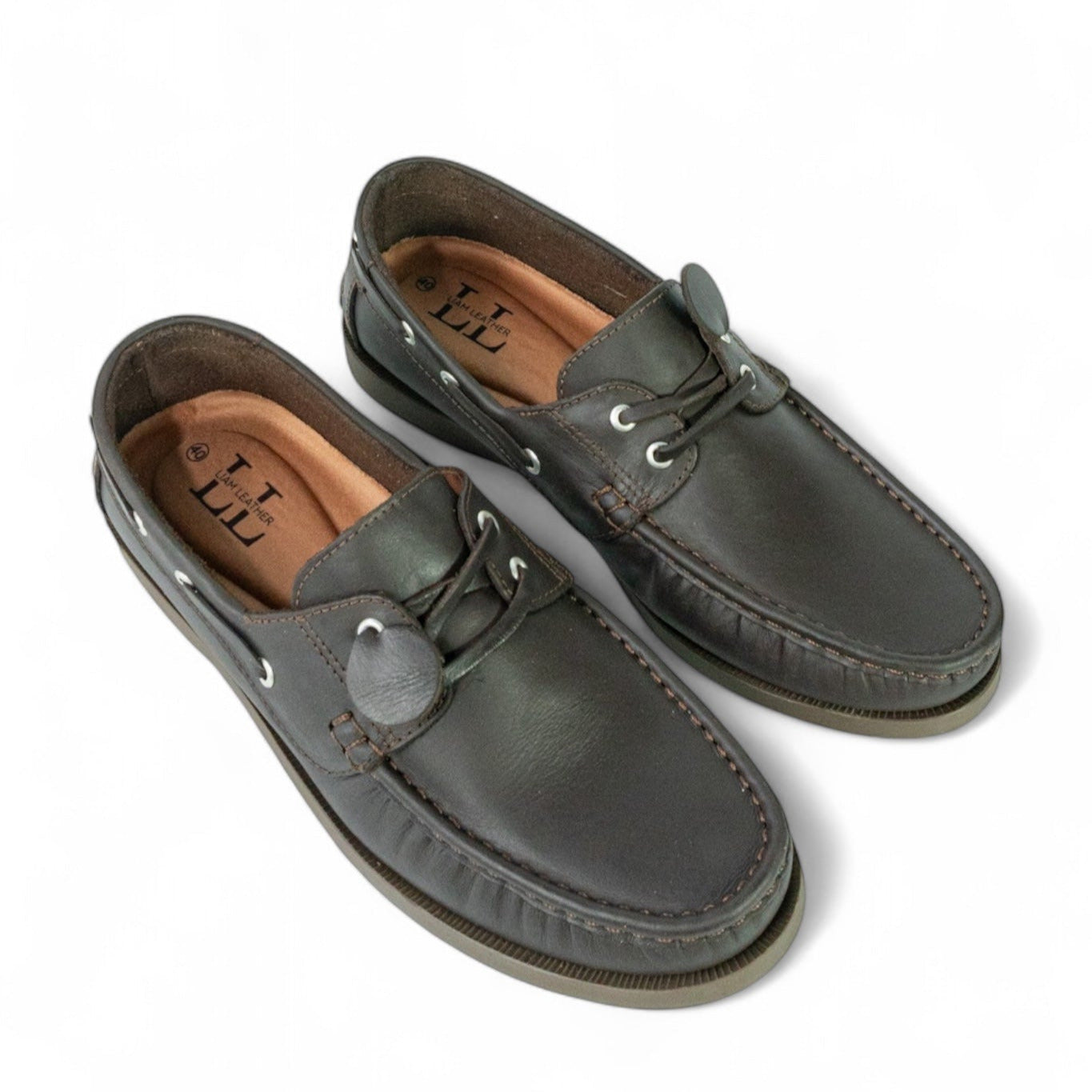 Mocasin Apache Unicolor - Cafe Graso