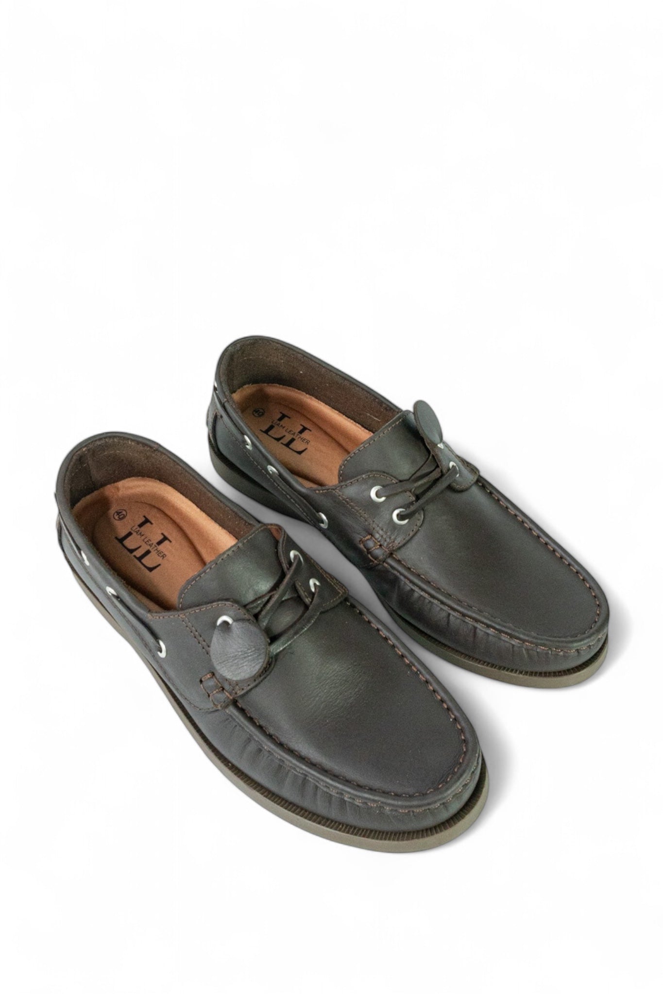 Mocasin Apache Unicolor - Cafe Graso