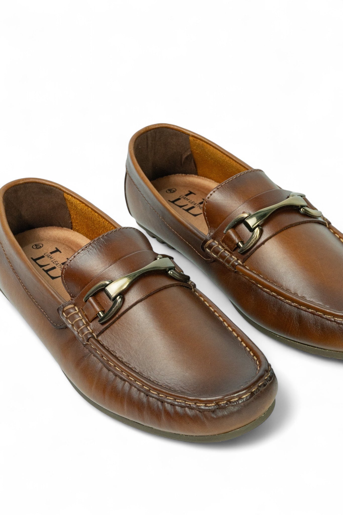 Mocasin Boston - Miel Aerografiado