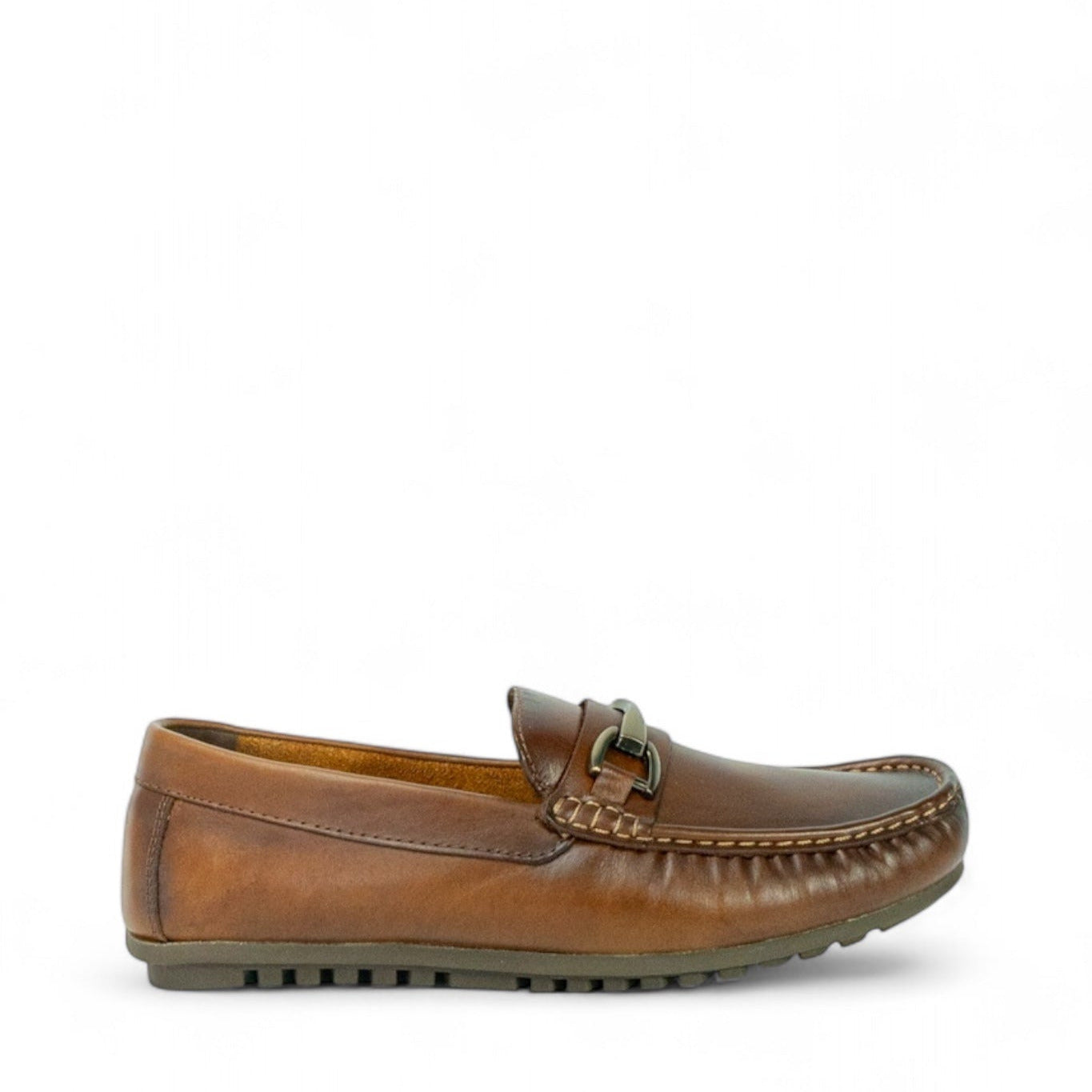 Mocasin Boston - Miel Aerografiado