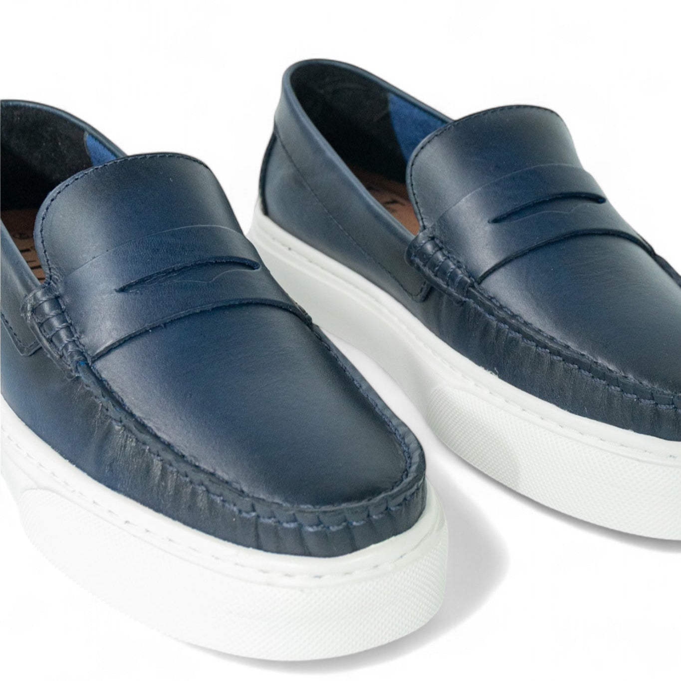 Mocasin Penny Loafers - Azul