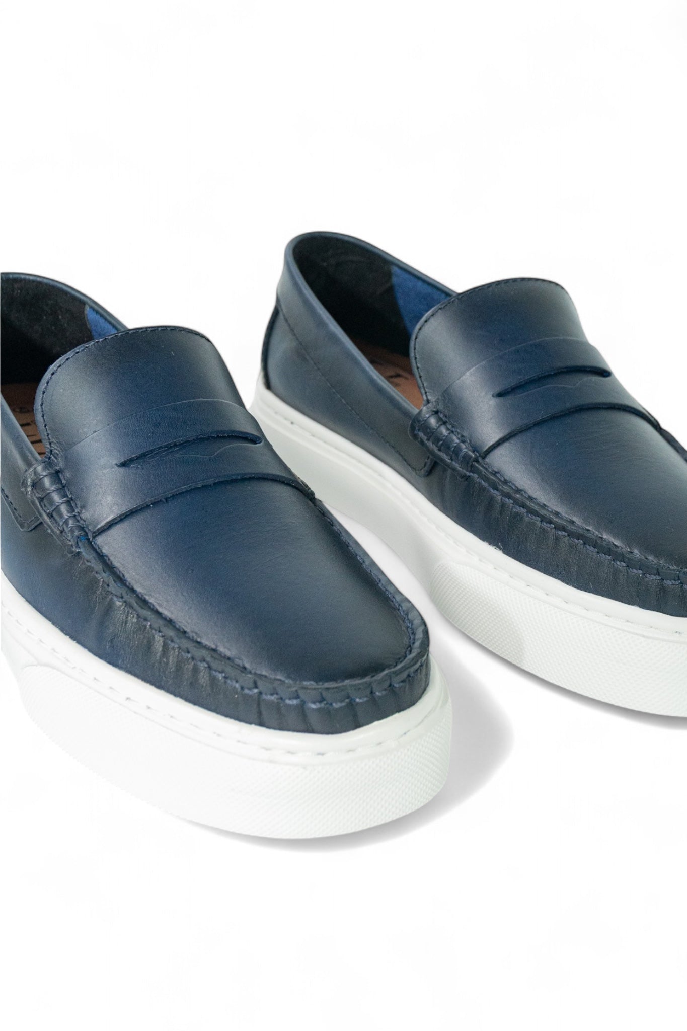Mocasin Penny Loafers - Azul