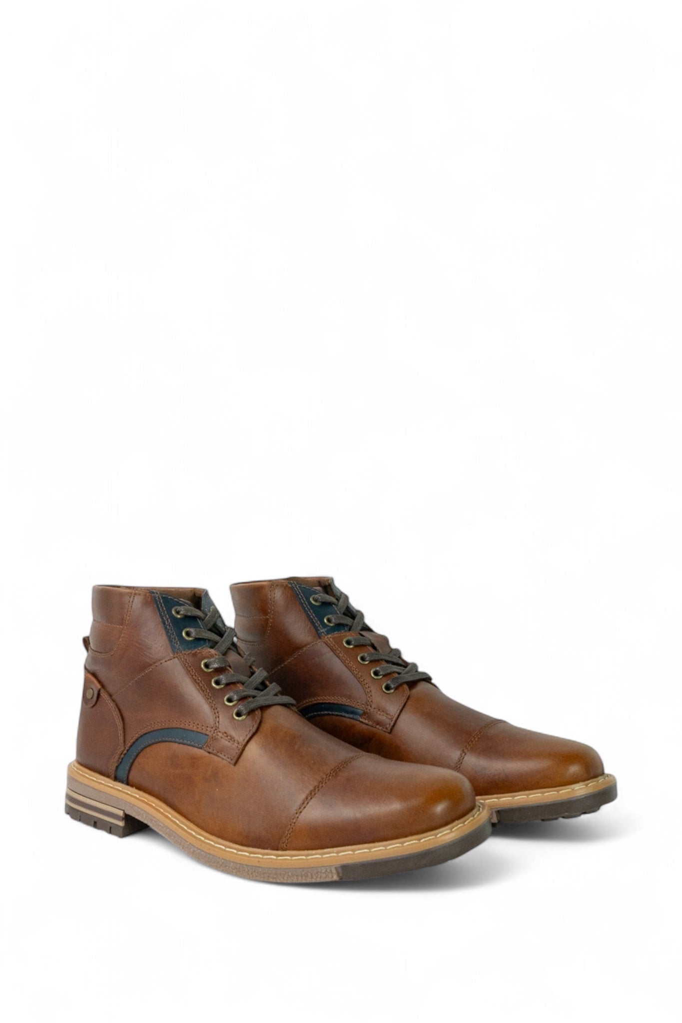 Botas Munich Miel X Azul