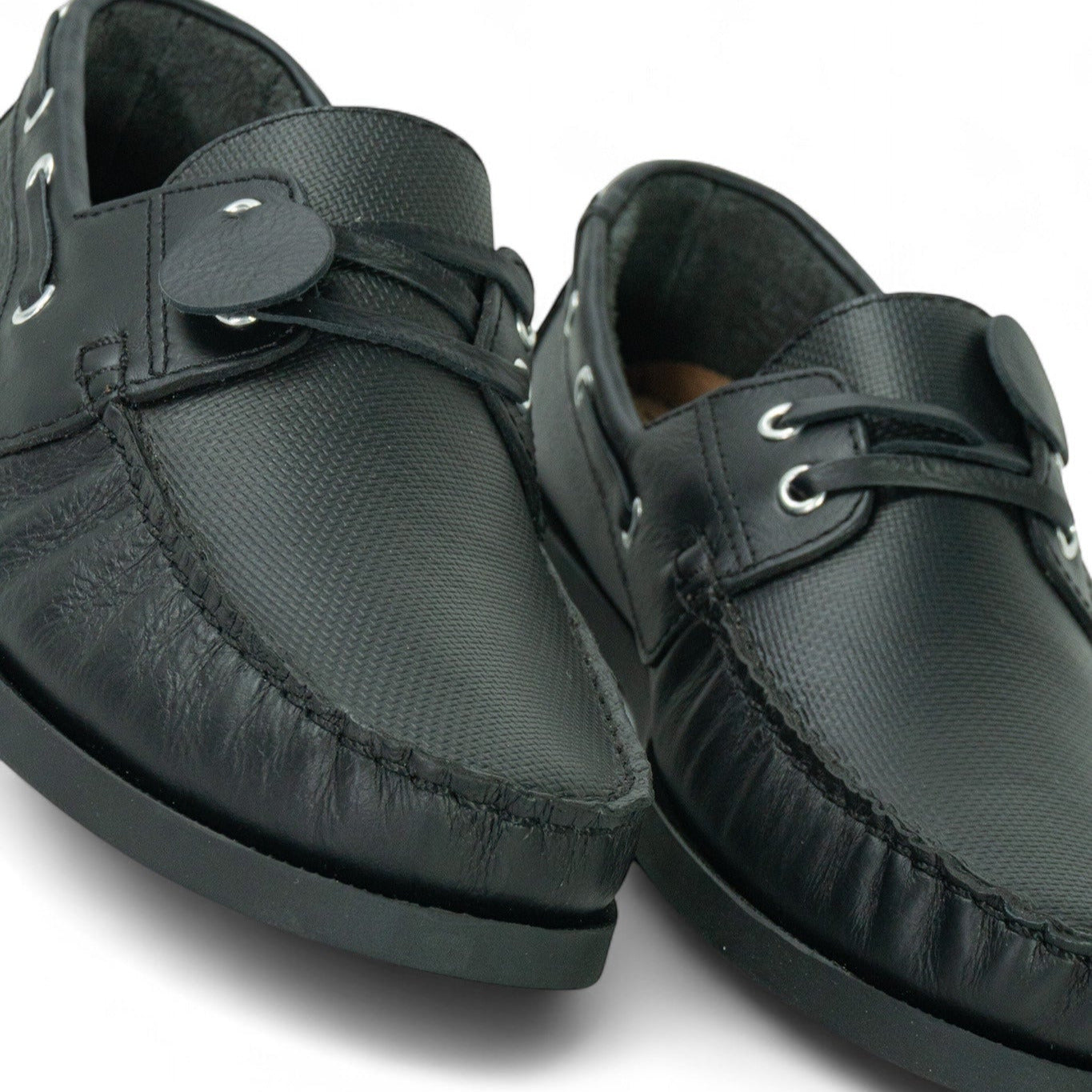 Mocasin Apache Unicolor - Negro