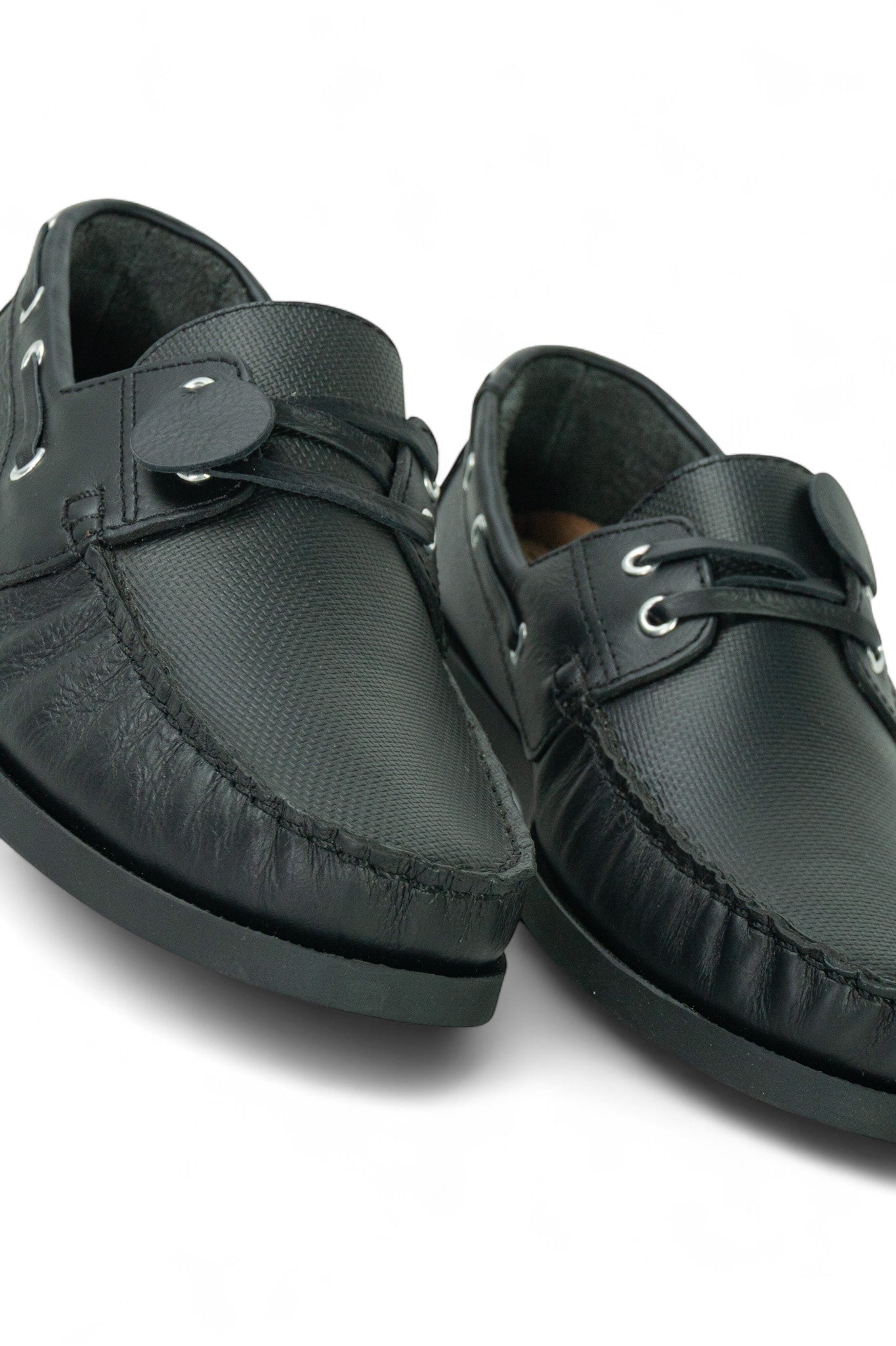 Mocasin Apache Unicolor - Negro